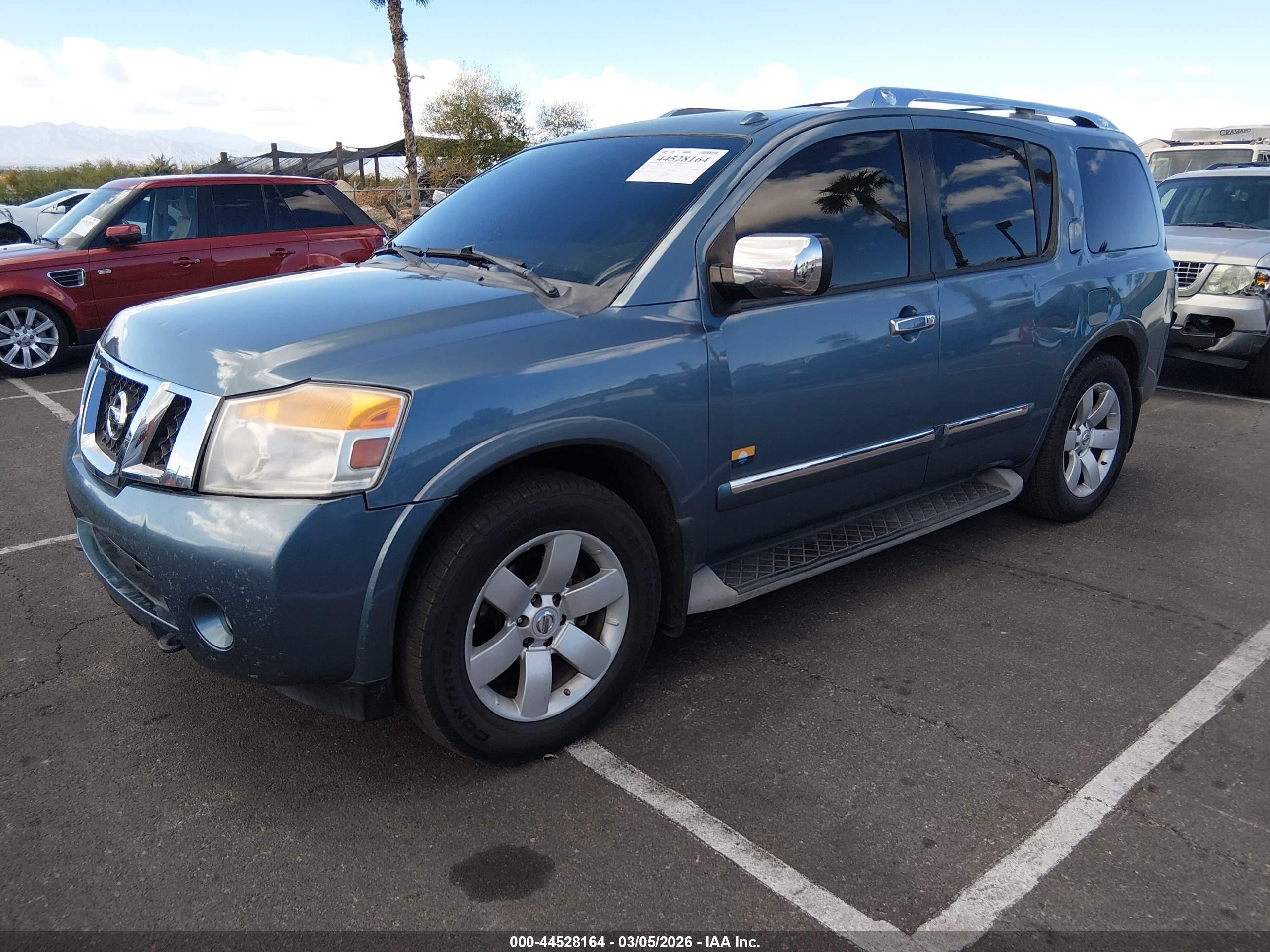 2011 Nissan Armada Sl Синий vin: 5N1BA0ND3BN614463