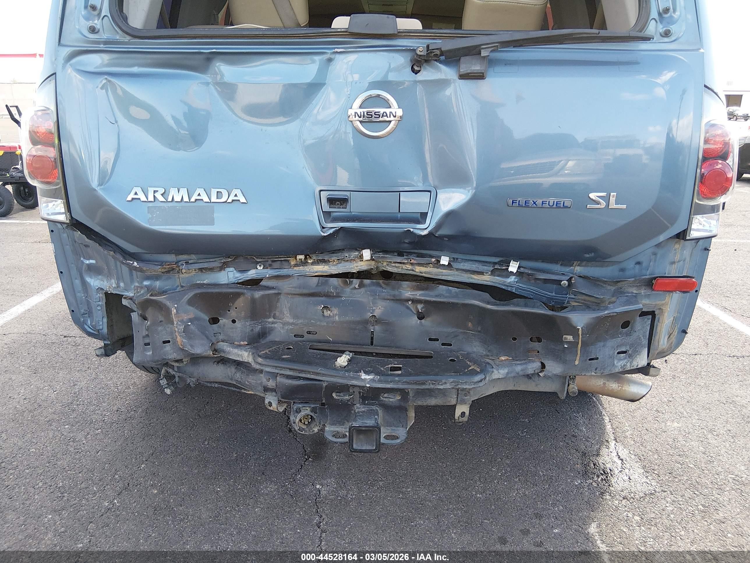2011 Nissan Armada Sl Синий vin: 5N1BA0ND3BN614463