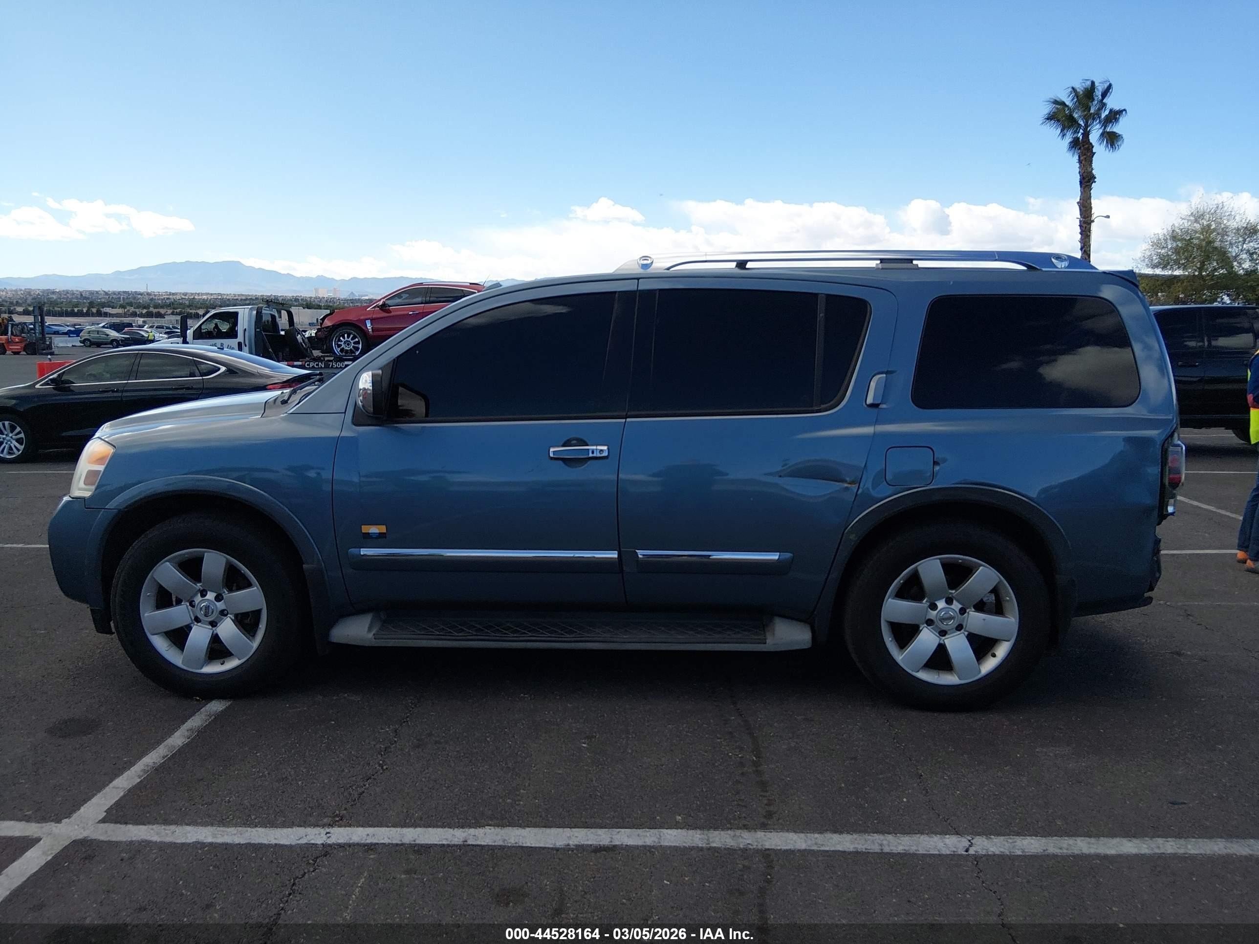 2011 Nissan Armada Sl Синий vin: 5N1BA0ND3BN614463
