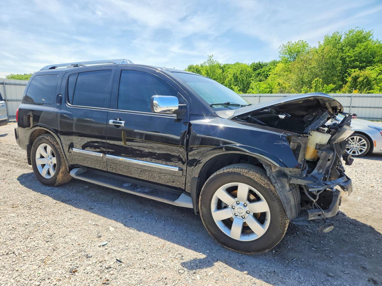 2014 Nissan Armada Sl Black vin: 5N1BA0ND3EN603211