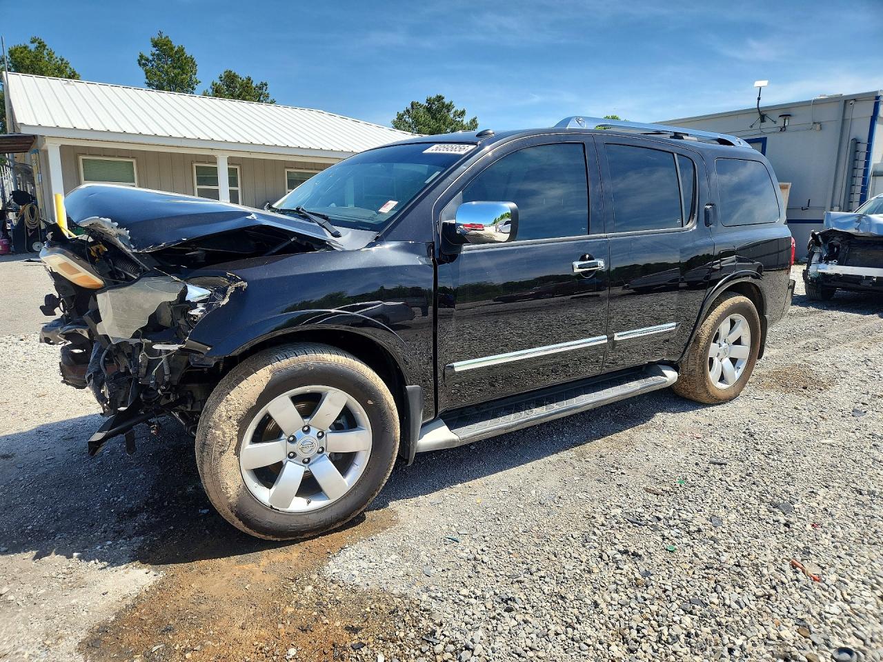 2014 Nissan Armada Sl Black vin: 5N1BA0ND3EN603211