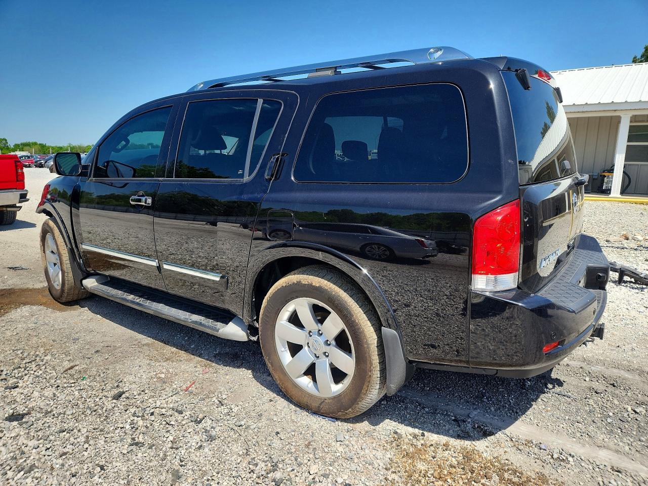2014 Nissan Armada Sl Black vin: 5N1BA0ND3EN603211