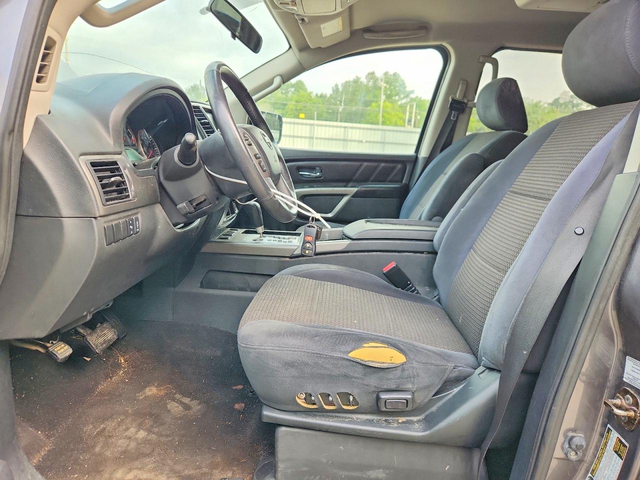 2015 Nissan Armada Sv Серый vin: 5N1BA0ND3FN601590