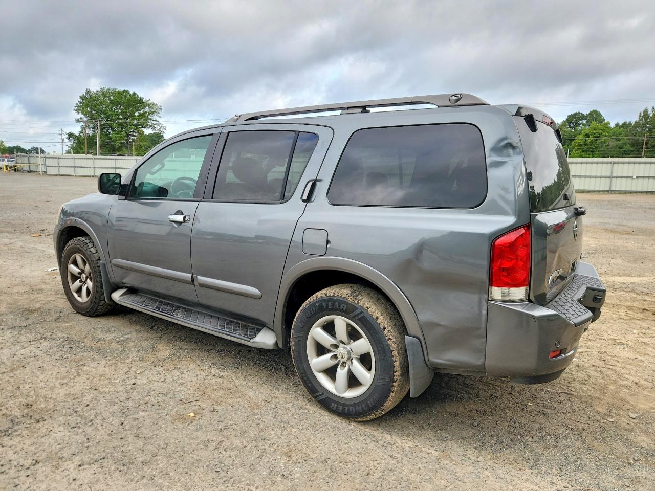 2015 Nissan Armada Sv Серый vin: 5N1BA0ND3FN601590