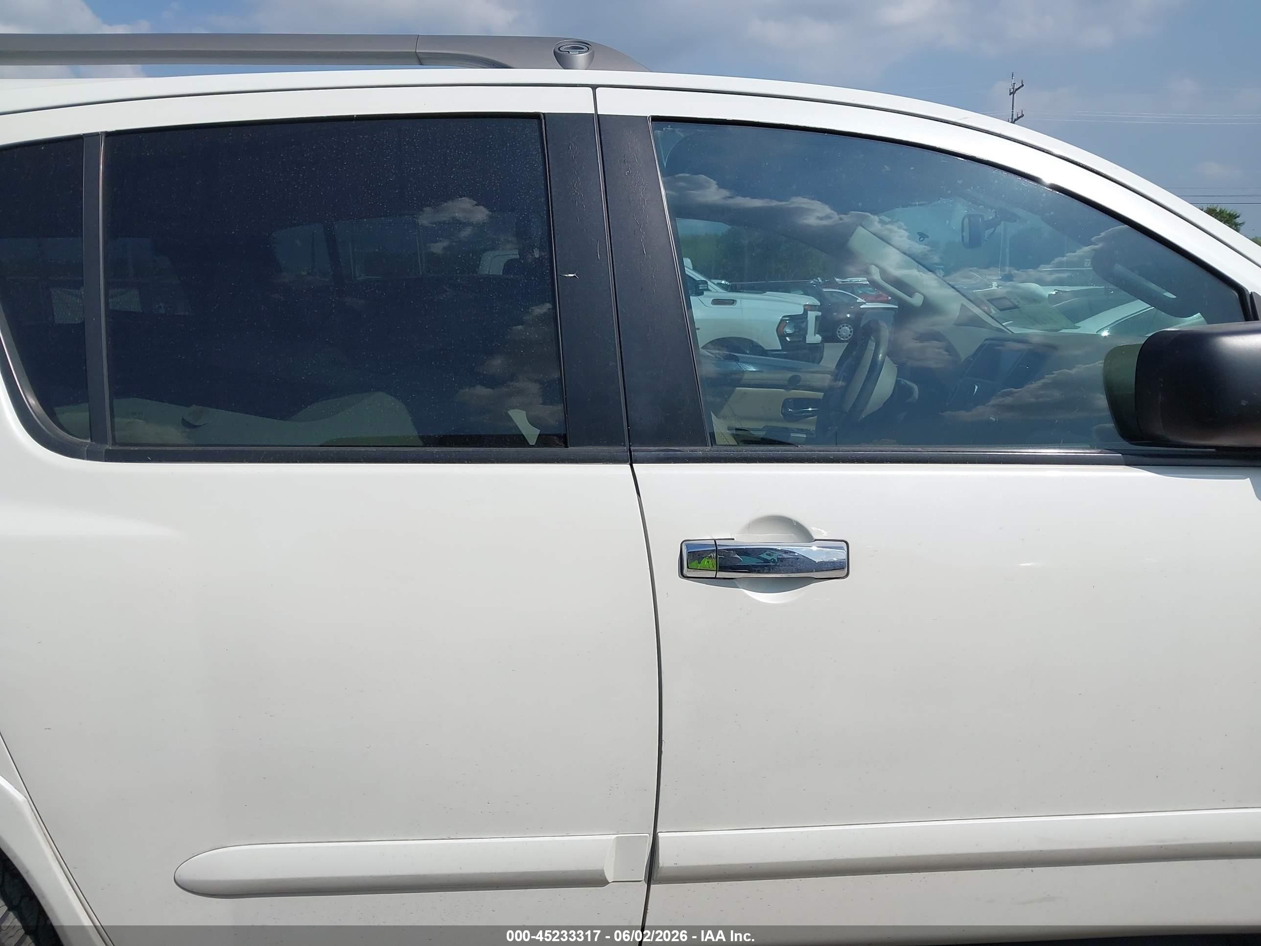 2015 Nissan Armada Sv White vin: 5N1BA0ND3FN603842