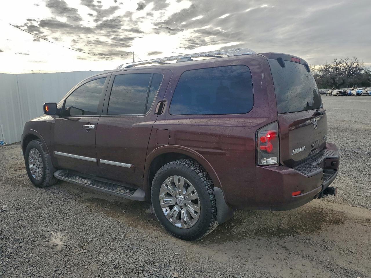 2015 Nissan Armada Platinum Burgundy vin: 5N1BA0ND3FN614002