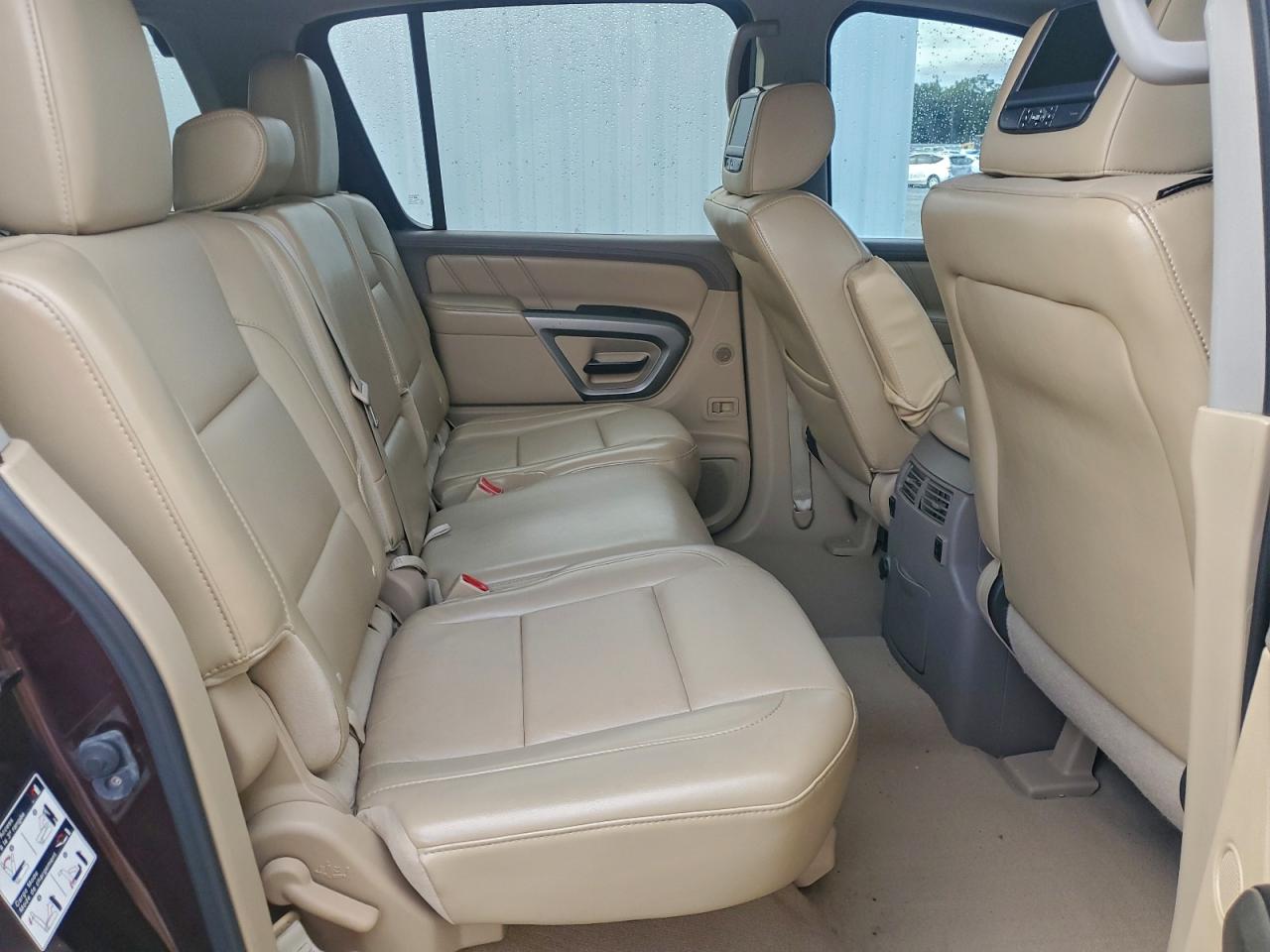 2015 Nissan Armada Platinum Burgundy vin: 5N1BA0ND3FN614002