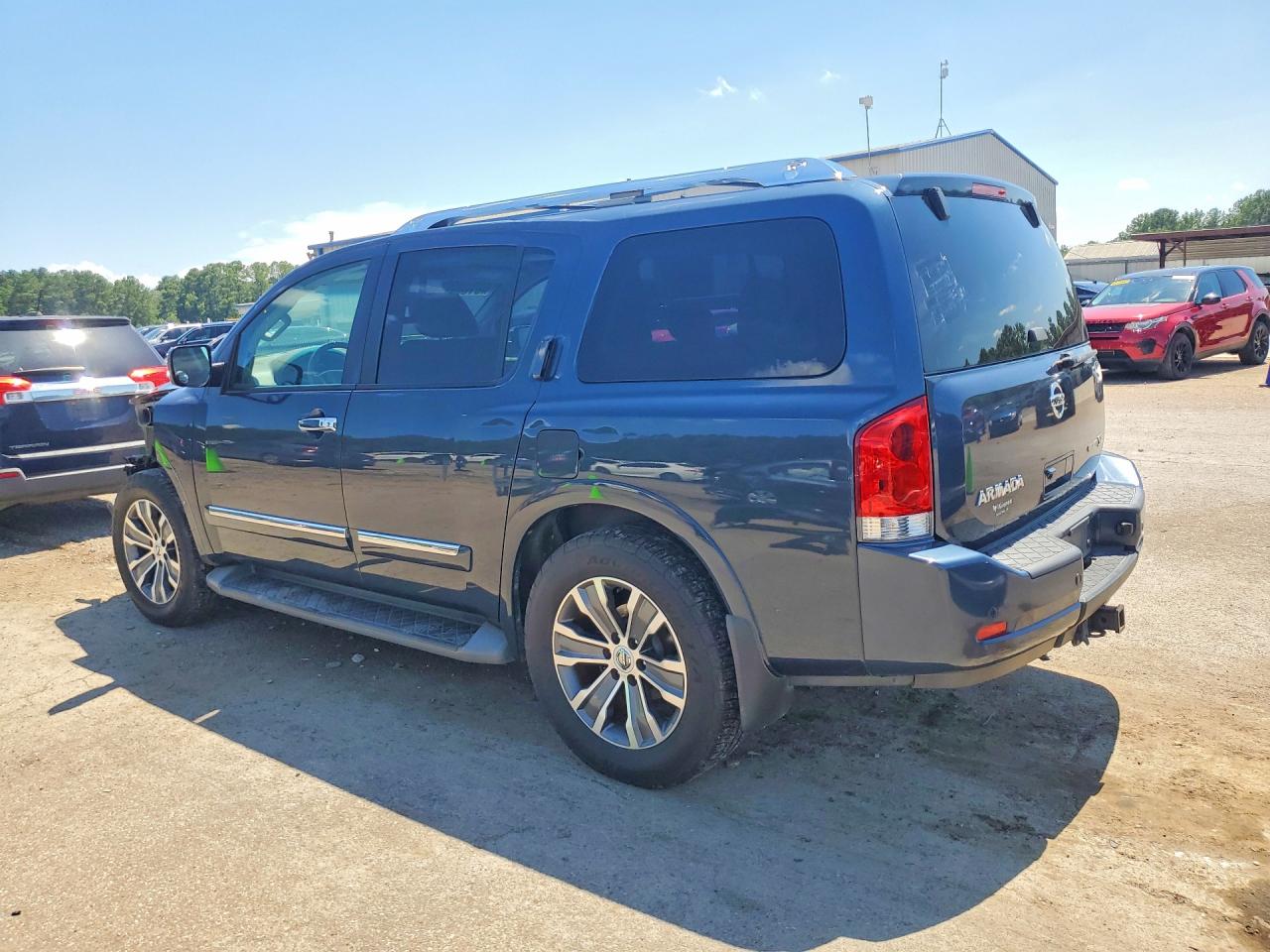 2015 Nissan Armada Sl Blue vin: 5N1BA0ND3FN622729