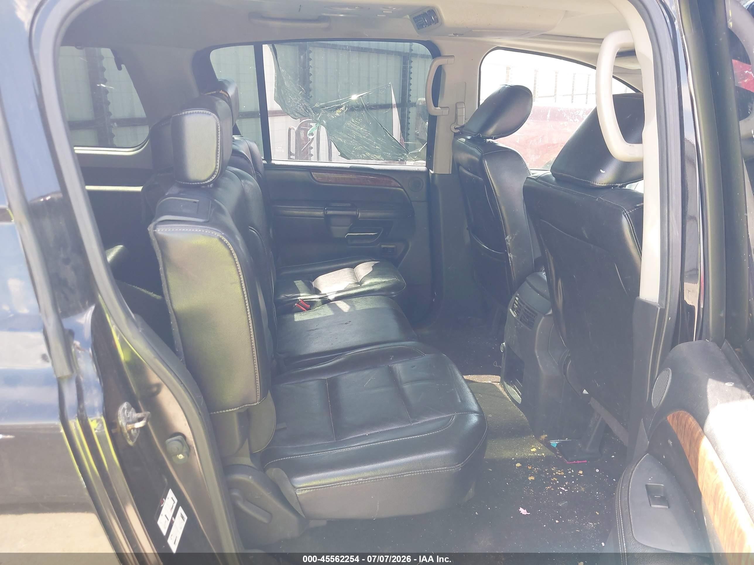 2010 Nissan Armada Platinum Черный vin: 5N1BA0ND4AN608265
