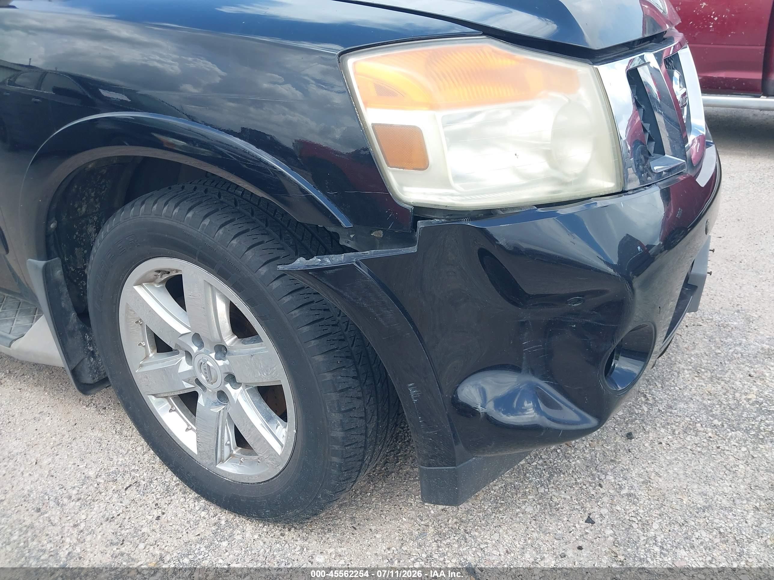 2010 Nissan Armada Platinum Черный vin: 5N1BA0ND4AN608265