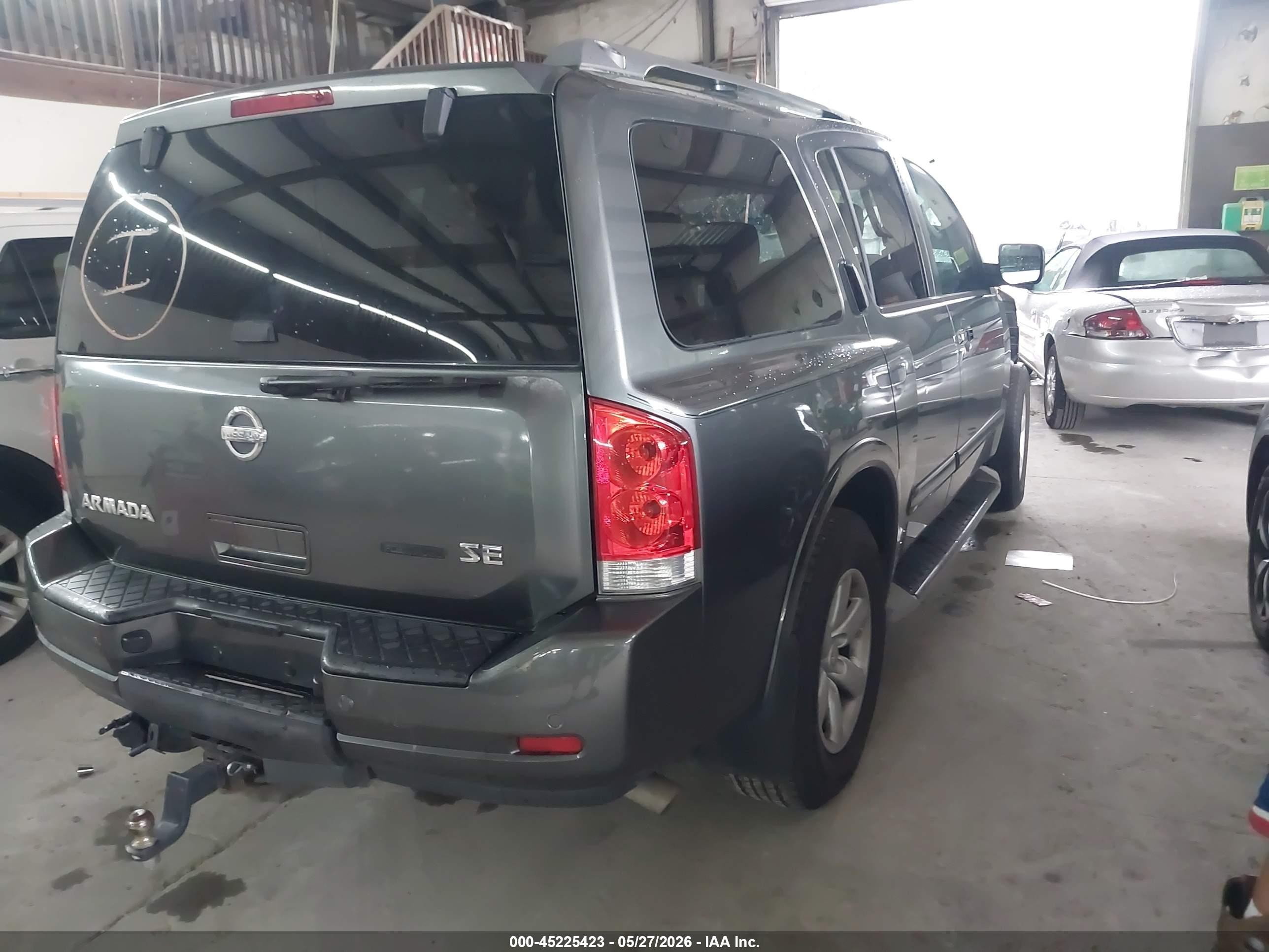 2010 Nissan Armada Se Black vin: 5N1BA0ND4AN613739