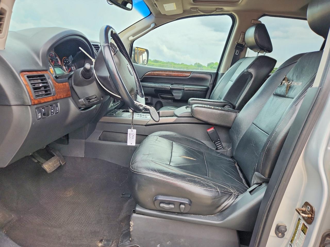 2010 Nissan Armada Se Silver vin: 5N1BA0ND4AN618942