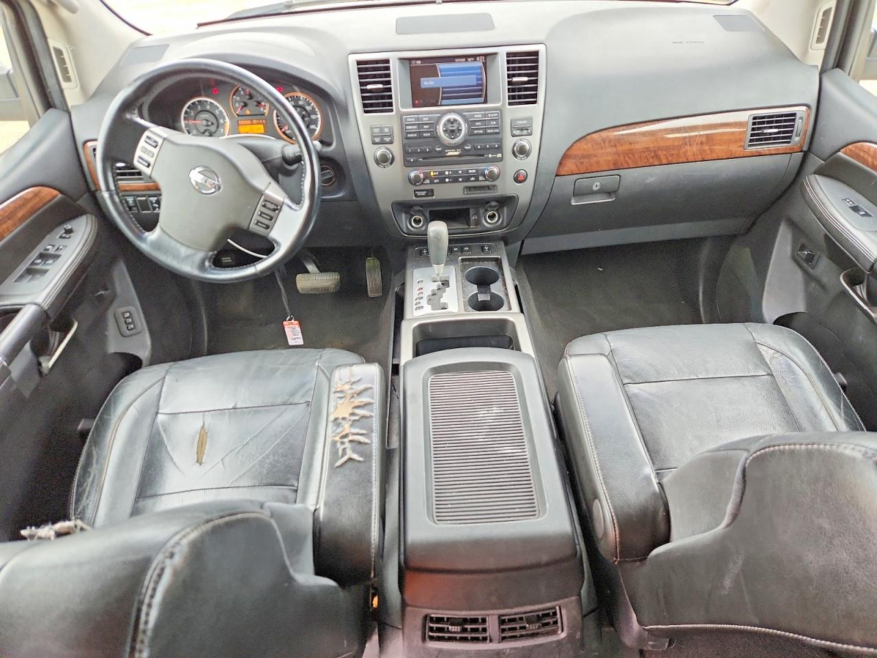 2010 Nissan Armada Se Silver vin: 5N1BA0ND4AN618942