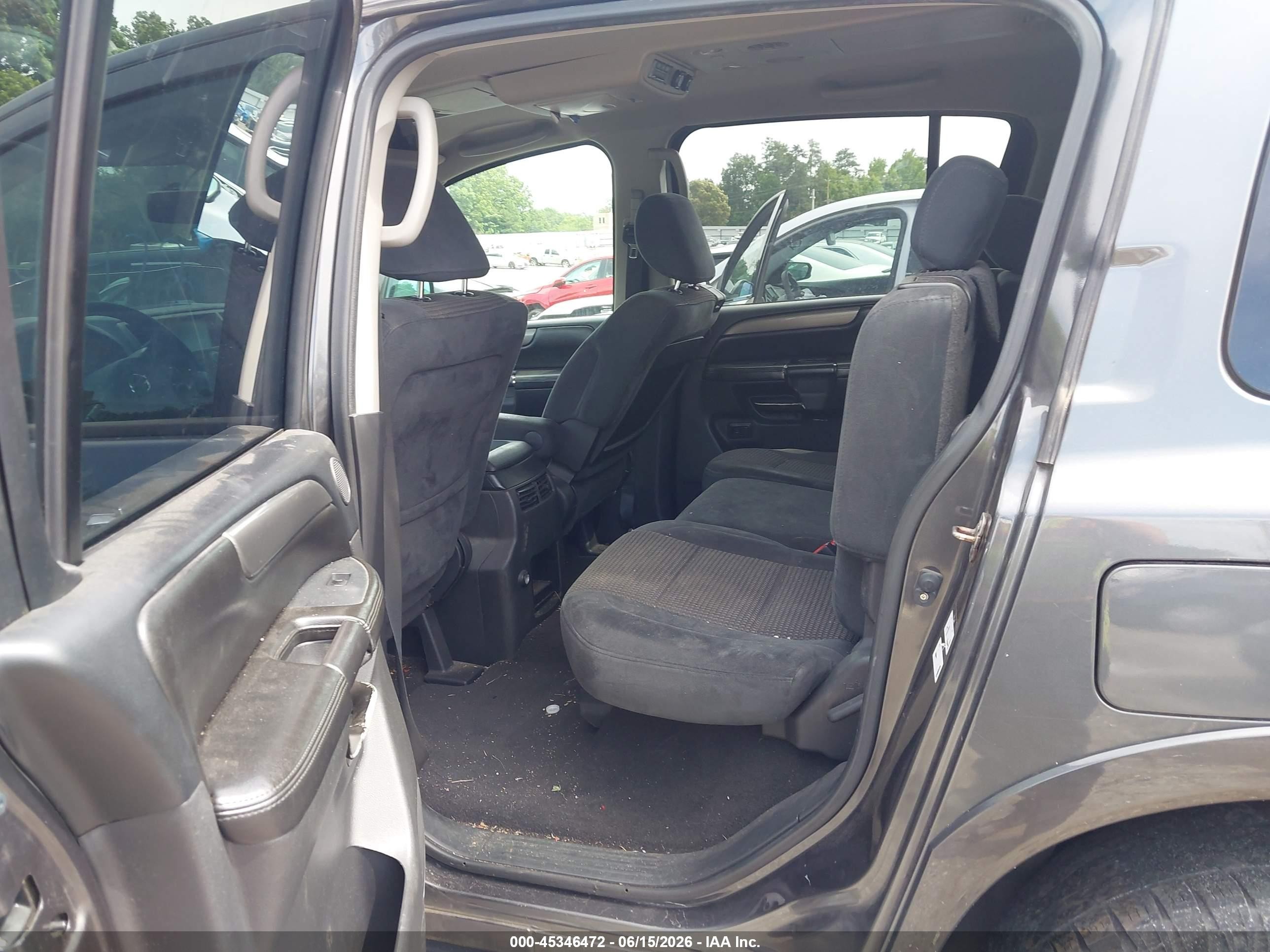 2011 Nissan Armada Sv Gray vin: 5N1BA0ND4BN611605