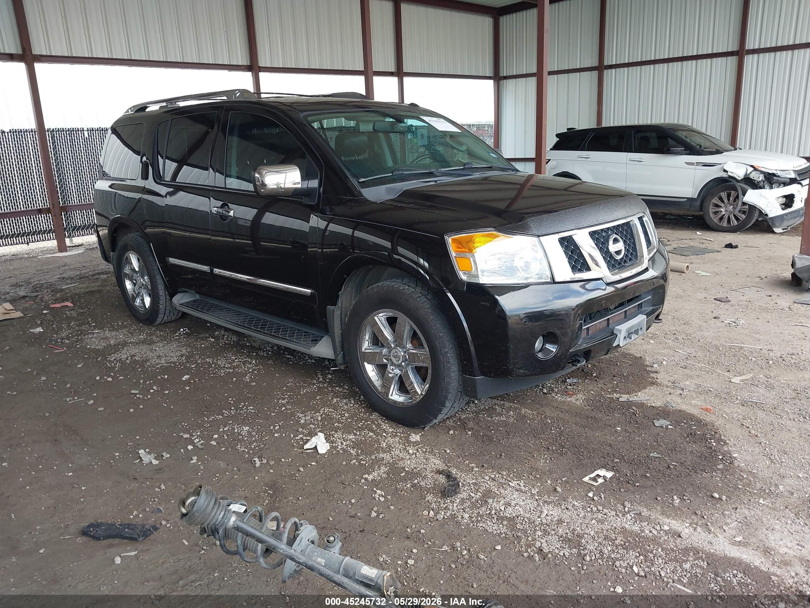 2014 Nissan Armada Platinum Black vin: 5N1BA0ND4EN610023
