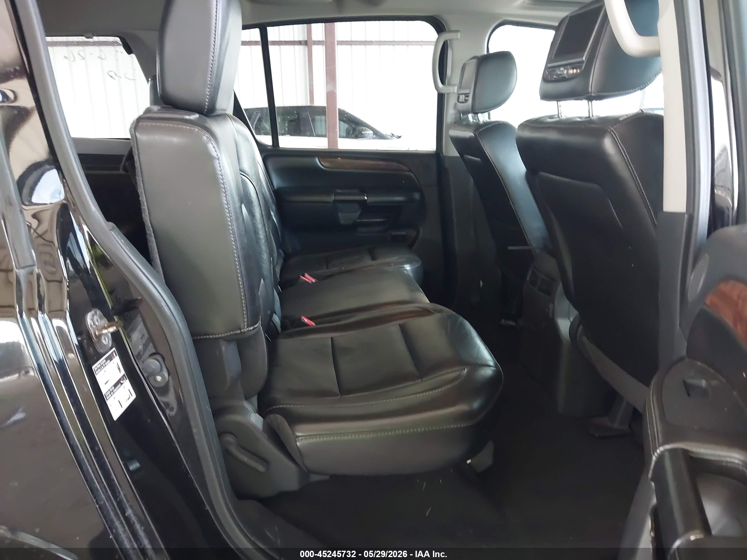 2014 Nissan Armada Platinum Black vin: 5N1BA0ND4EN610023