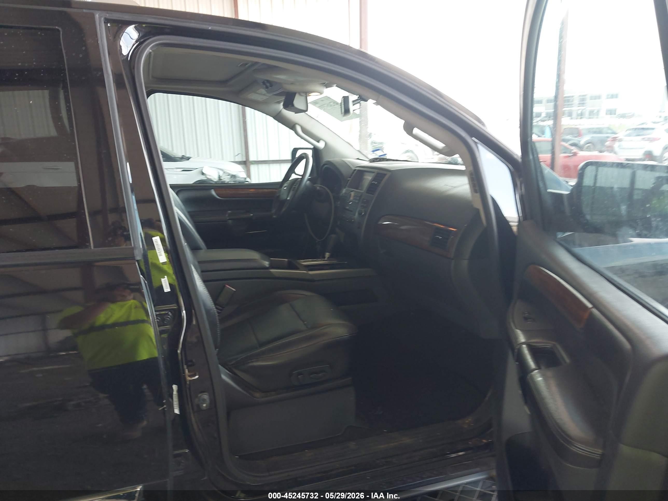 2014 Nissan Armada Platinum Black vin: 5N1BA0ND4EN610023