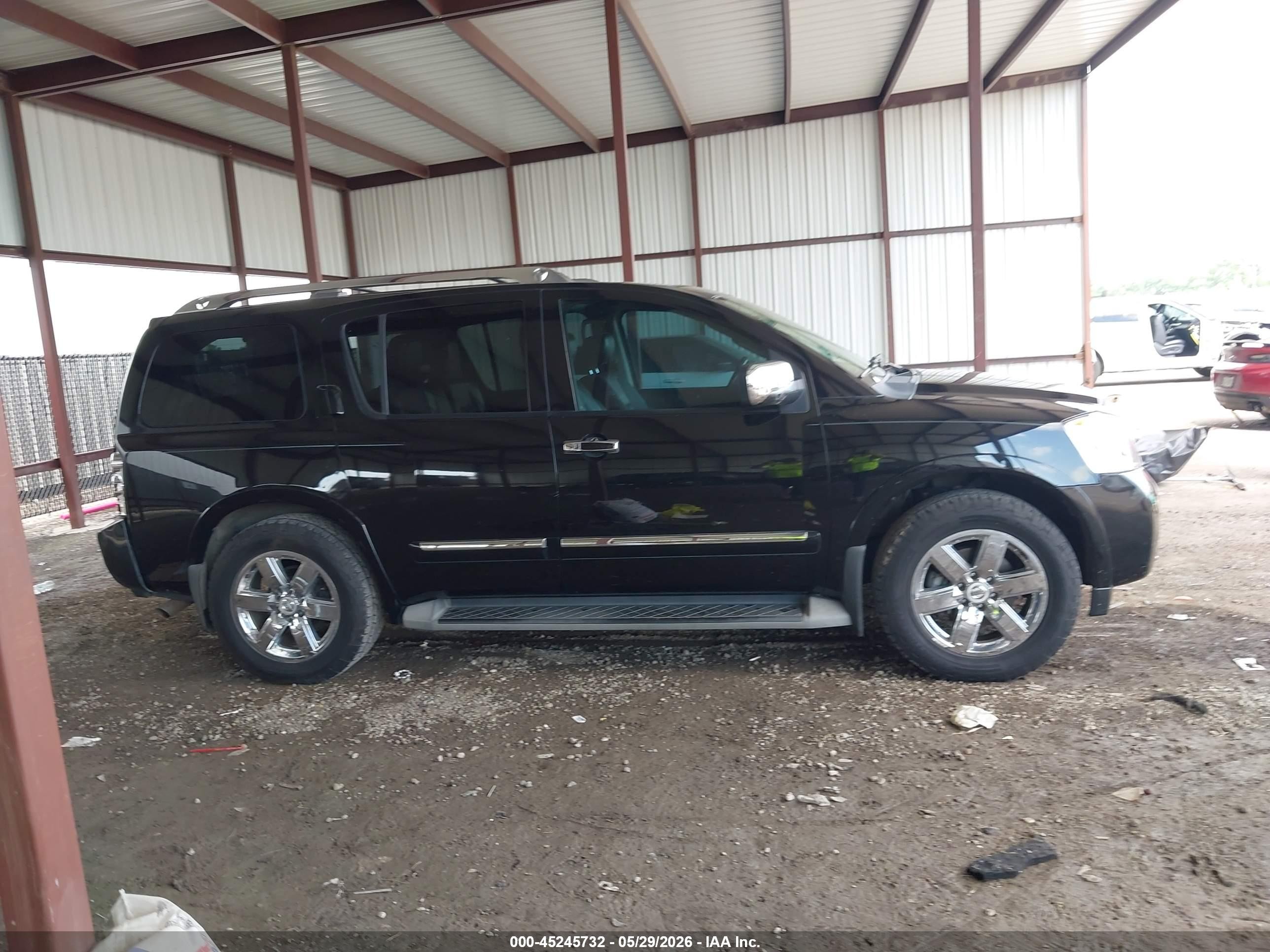 2014 Nissan Armada Platinum Black vin: 5N1BA0ND4EN610023