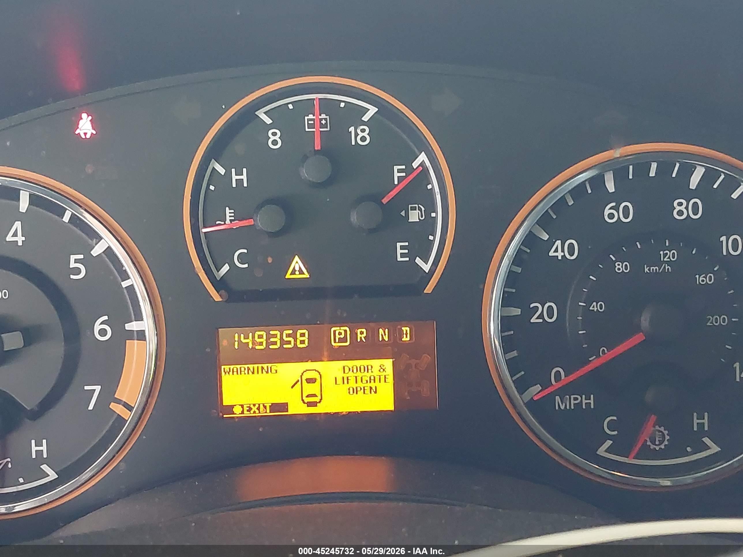 2014 Nissan Armada Platinum Black vin: 5N1BA0ND4EN610023