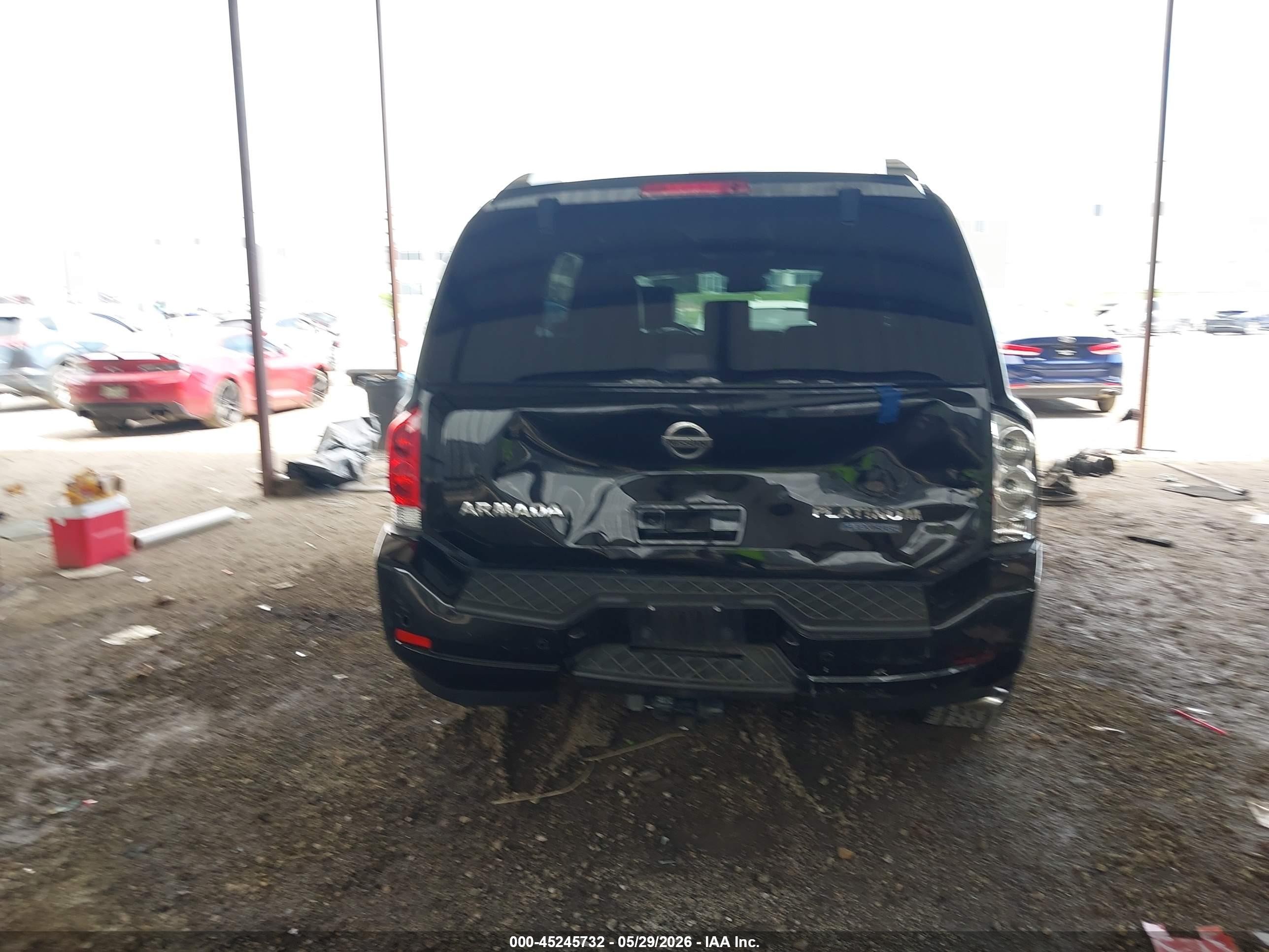 2014 Nissan Armada Platinum Black vin: 5N1BA0ND4EN610023