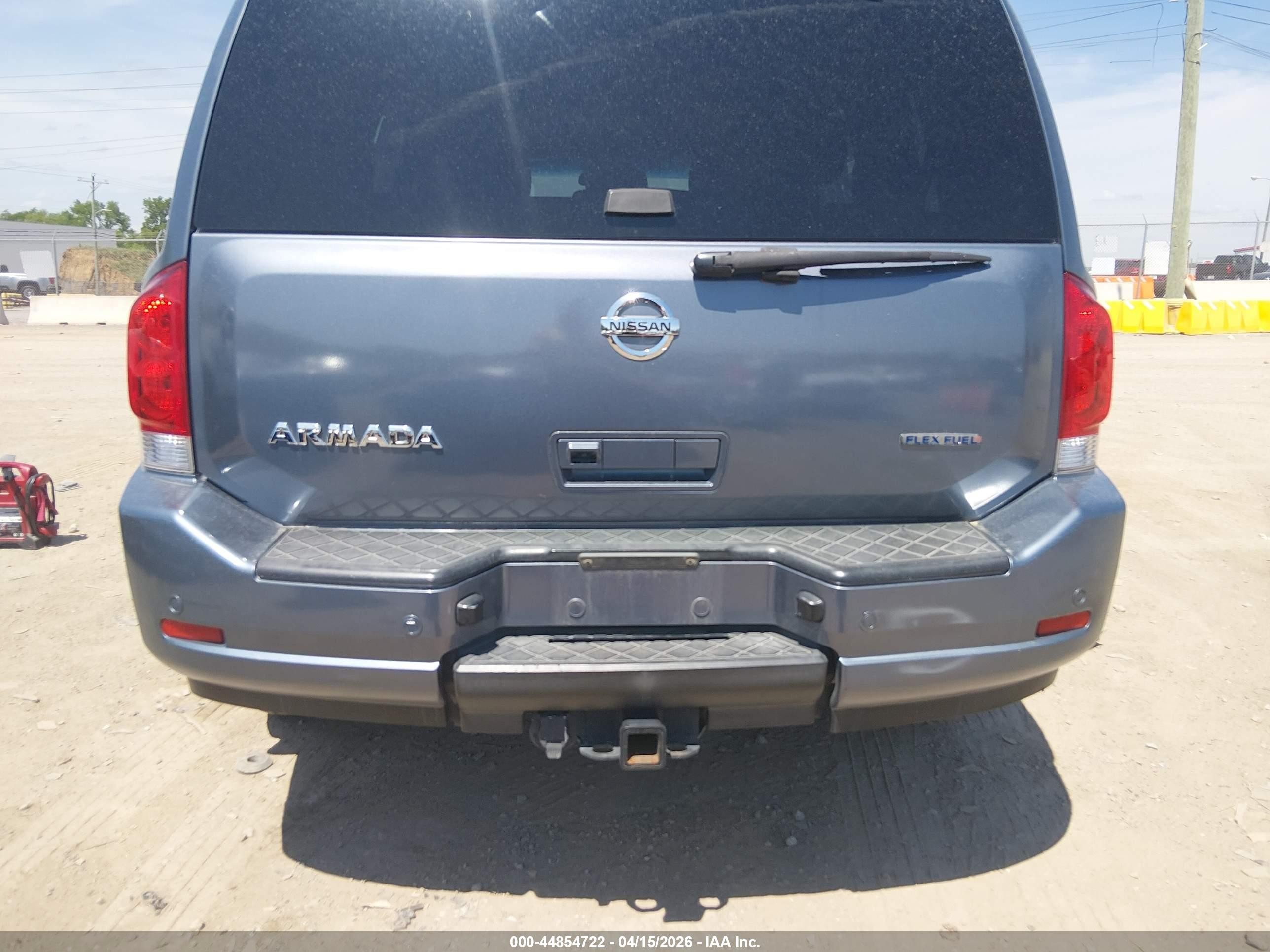 2011 Nissan Armada Sv Синий vin: 5N1BA0ND5BN607272