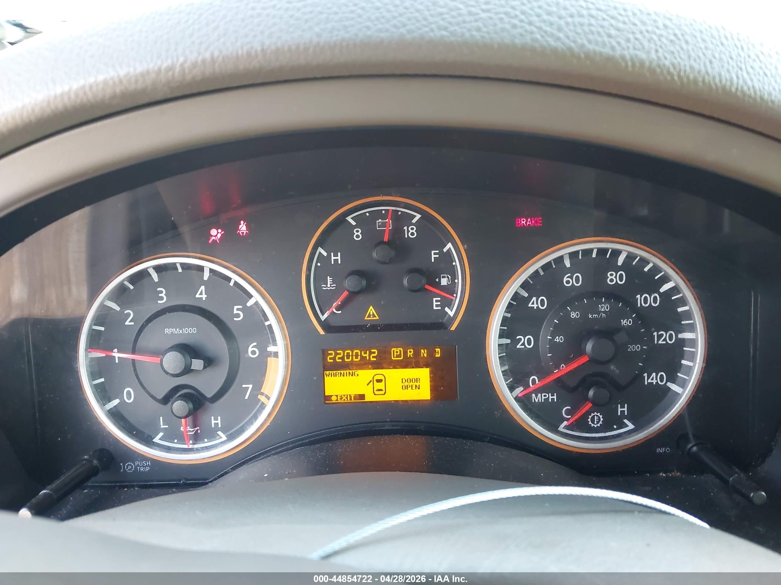 2011 Nissan Armada Sv Синий vin: 5N1BA0ND5BN607272
