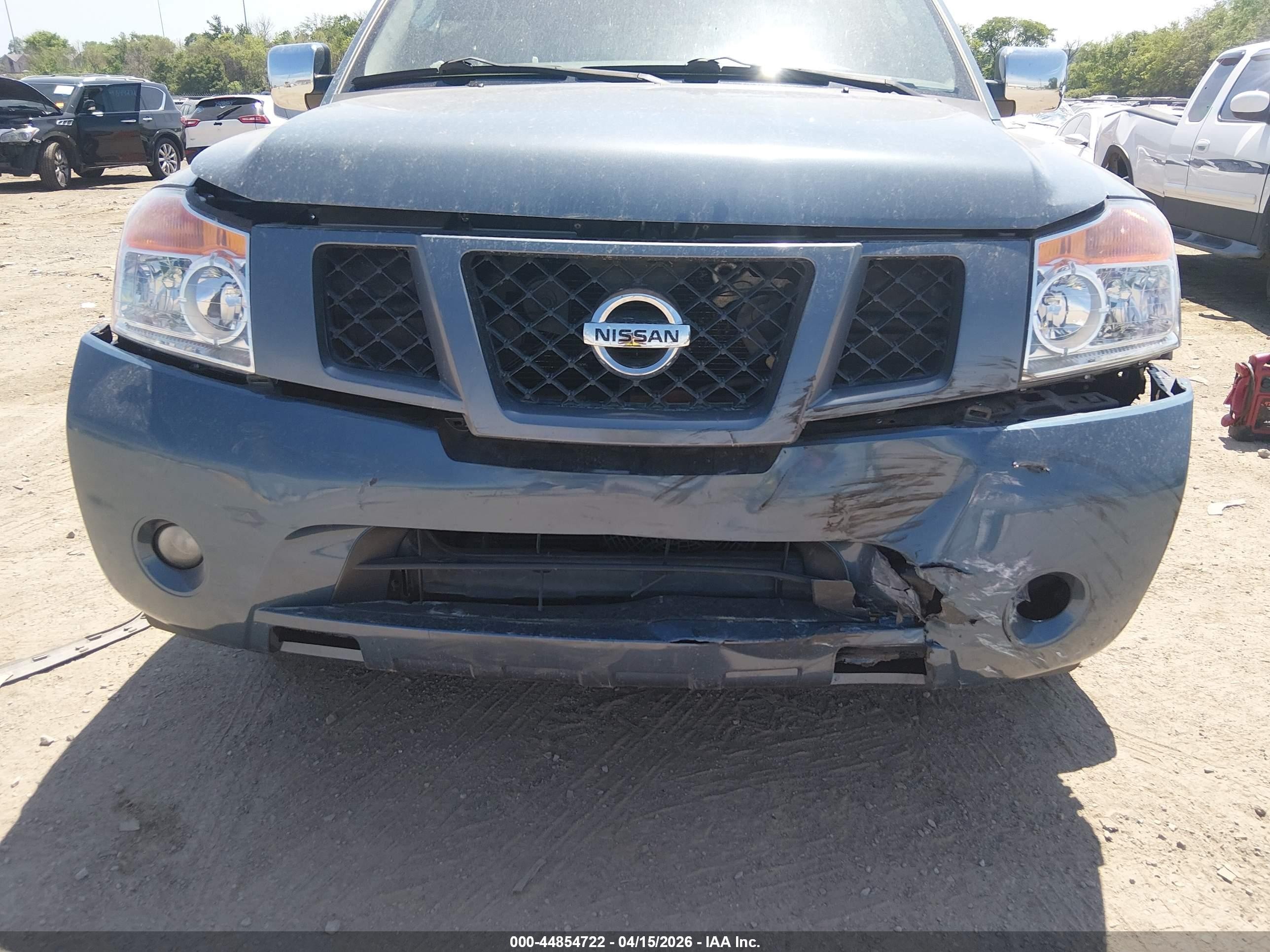 2011 Nissan Armada Sv Синий vin: 5N1BA0ND5BN607272