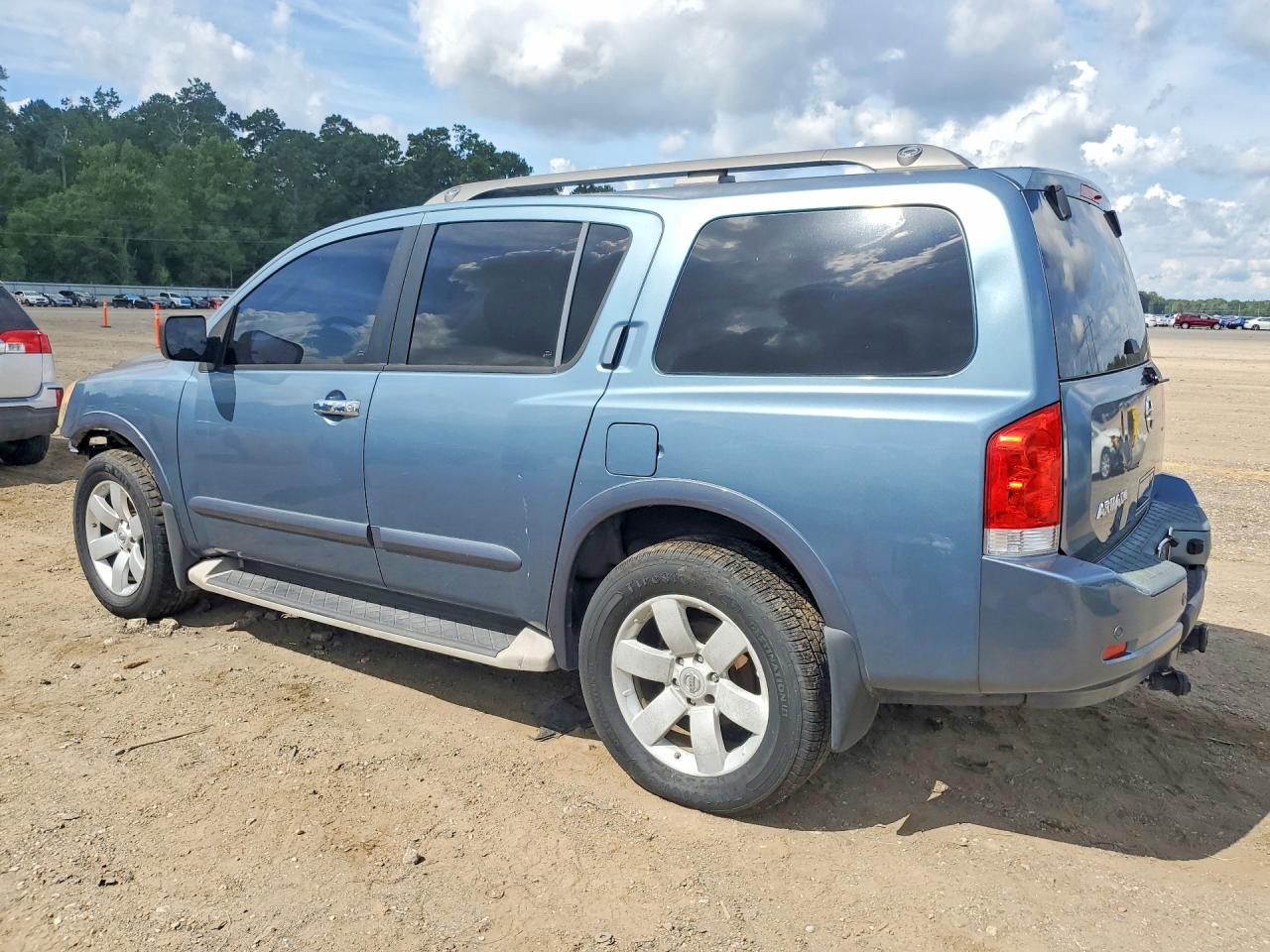 2012 Nissan Armada Sv Синий vin: 5N1BA0ND5CN600050