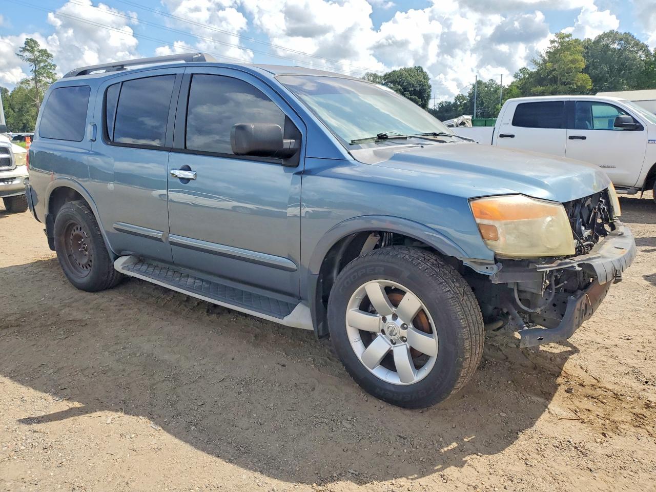 2012 Nissan Armada Sv Синий vin: 5N1BA0ND5CN600050