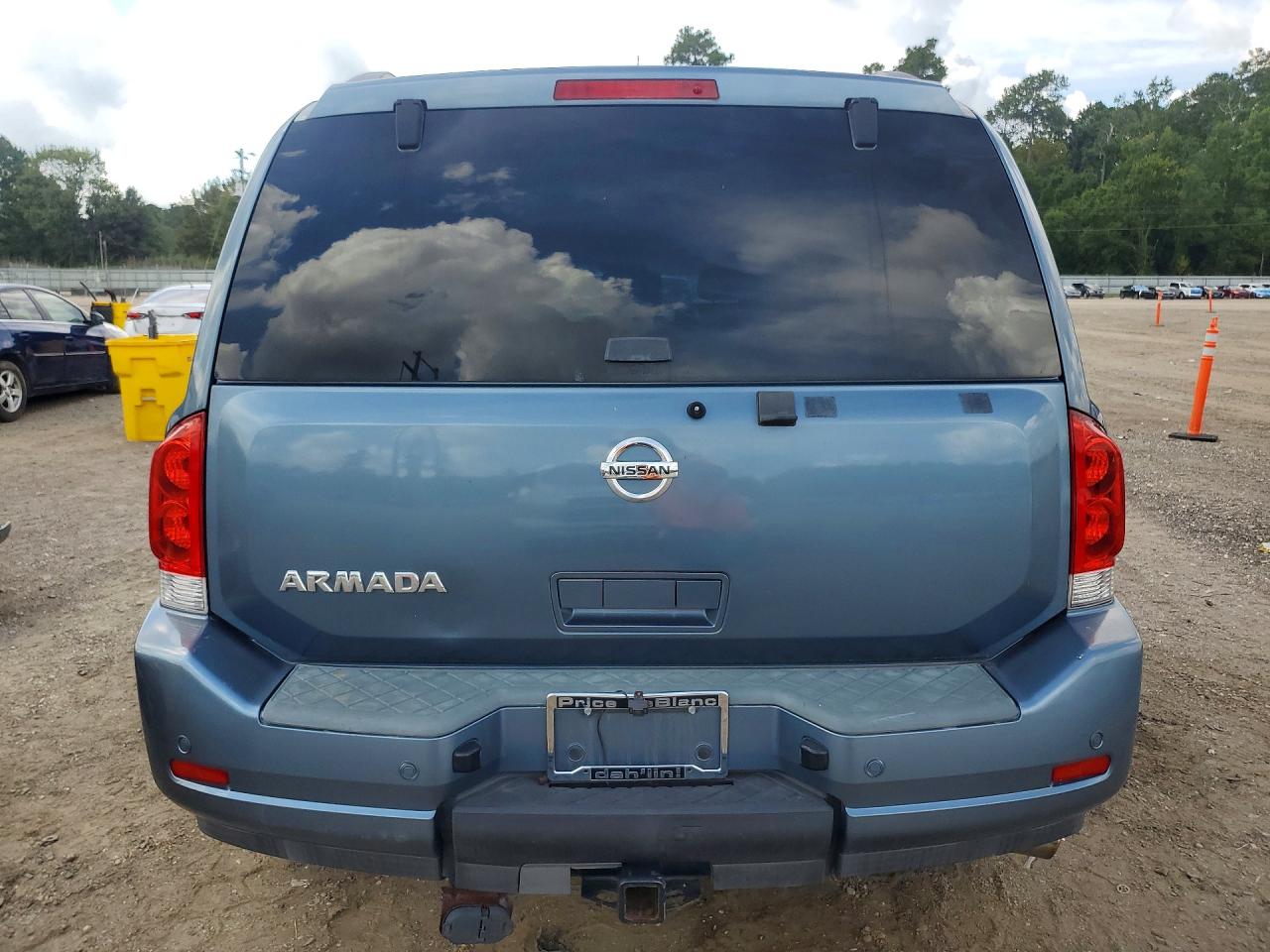 2012 Nissan Armada Sv Синий vin: 5N1BA0ND5CN600050