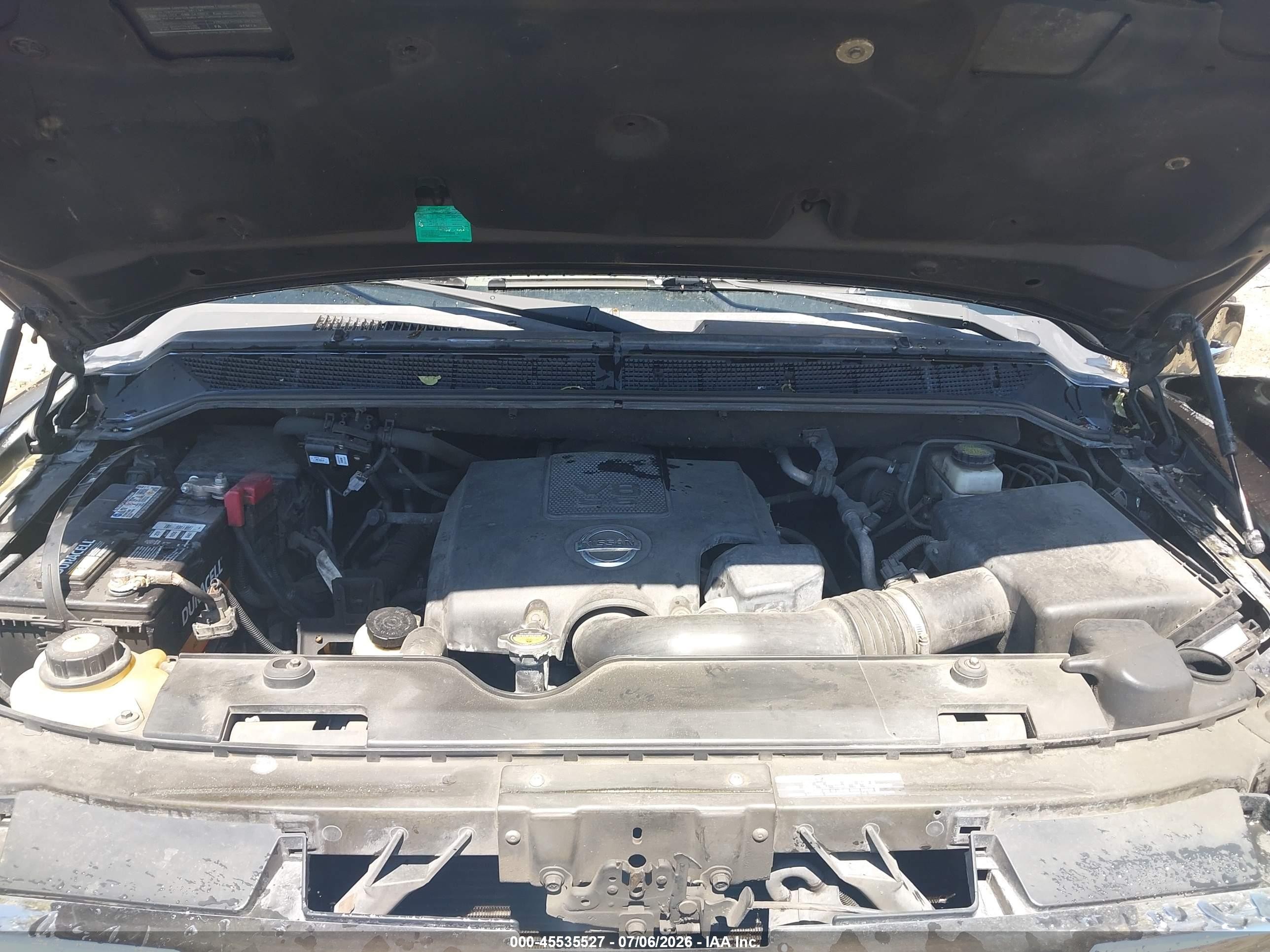 2013 Nissan Armada Sl Gray vin: 5N1BA0ND5DN600437