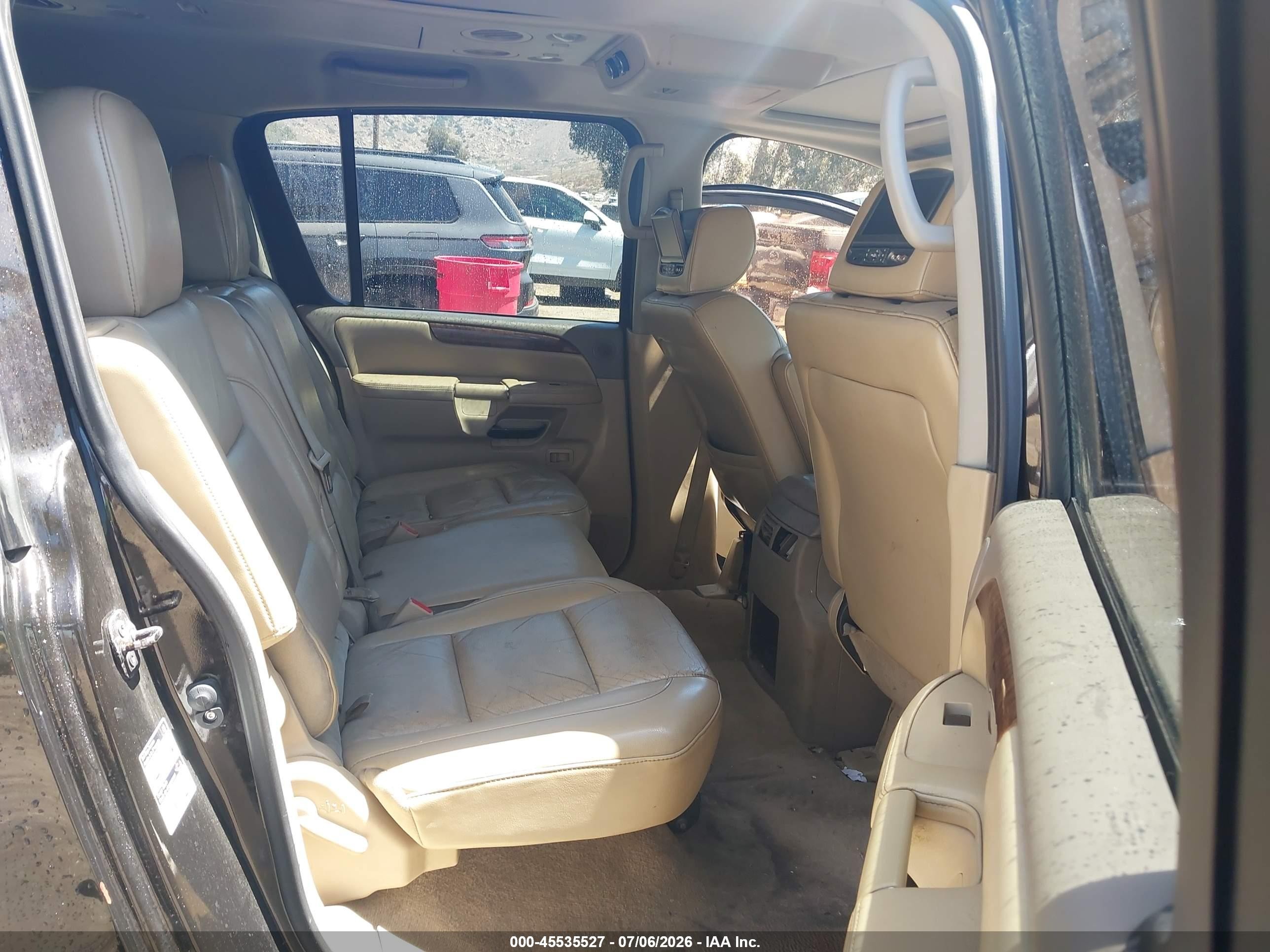 2013 Nissan Armada Sl Gray vin: 5N1BA0ND5DN600437