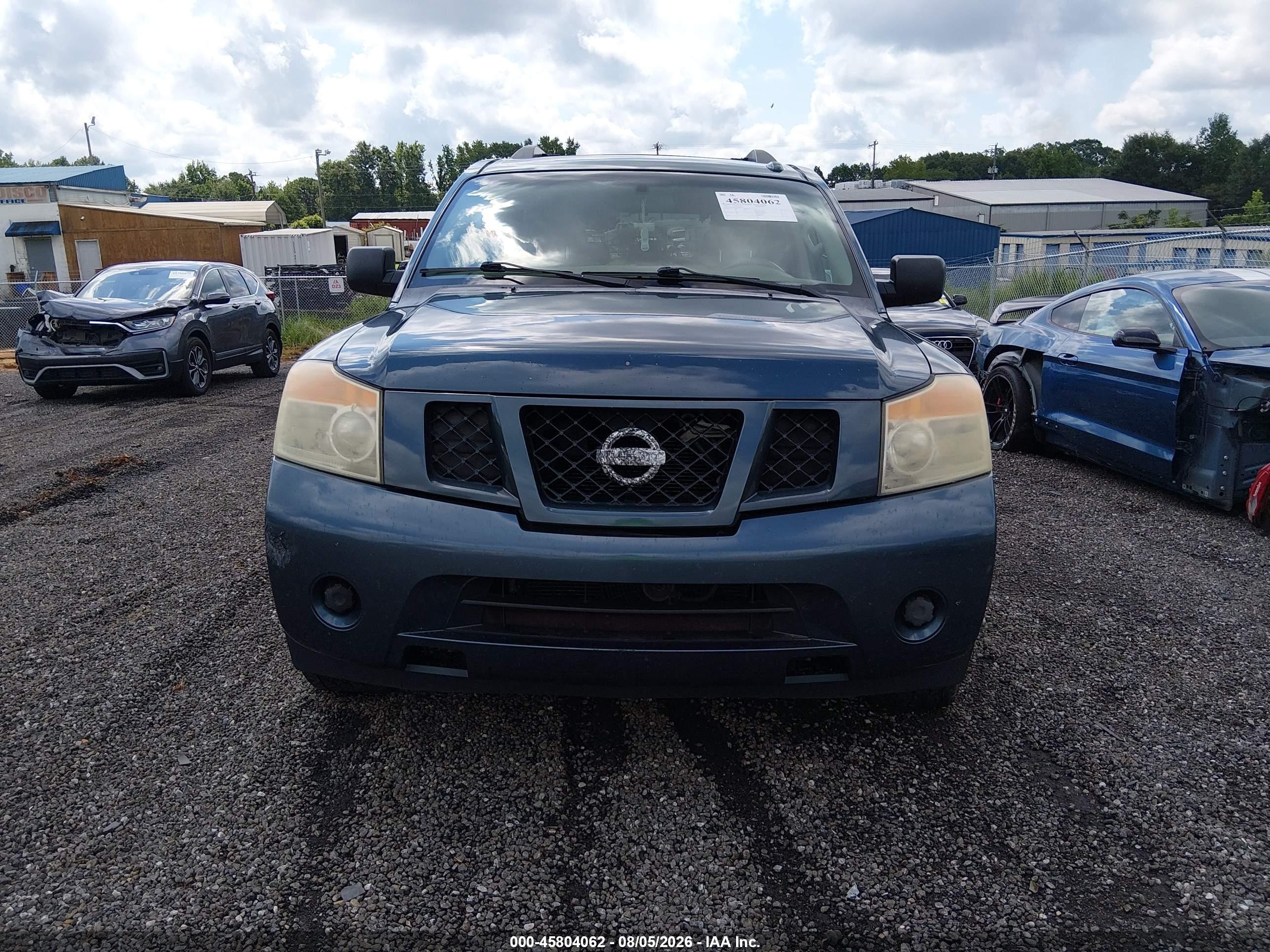 2013 Nissan Armada Sv Синий vin: 5N1BA0ND5DN611163