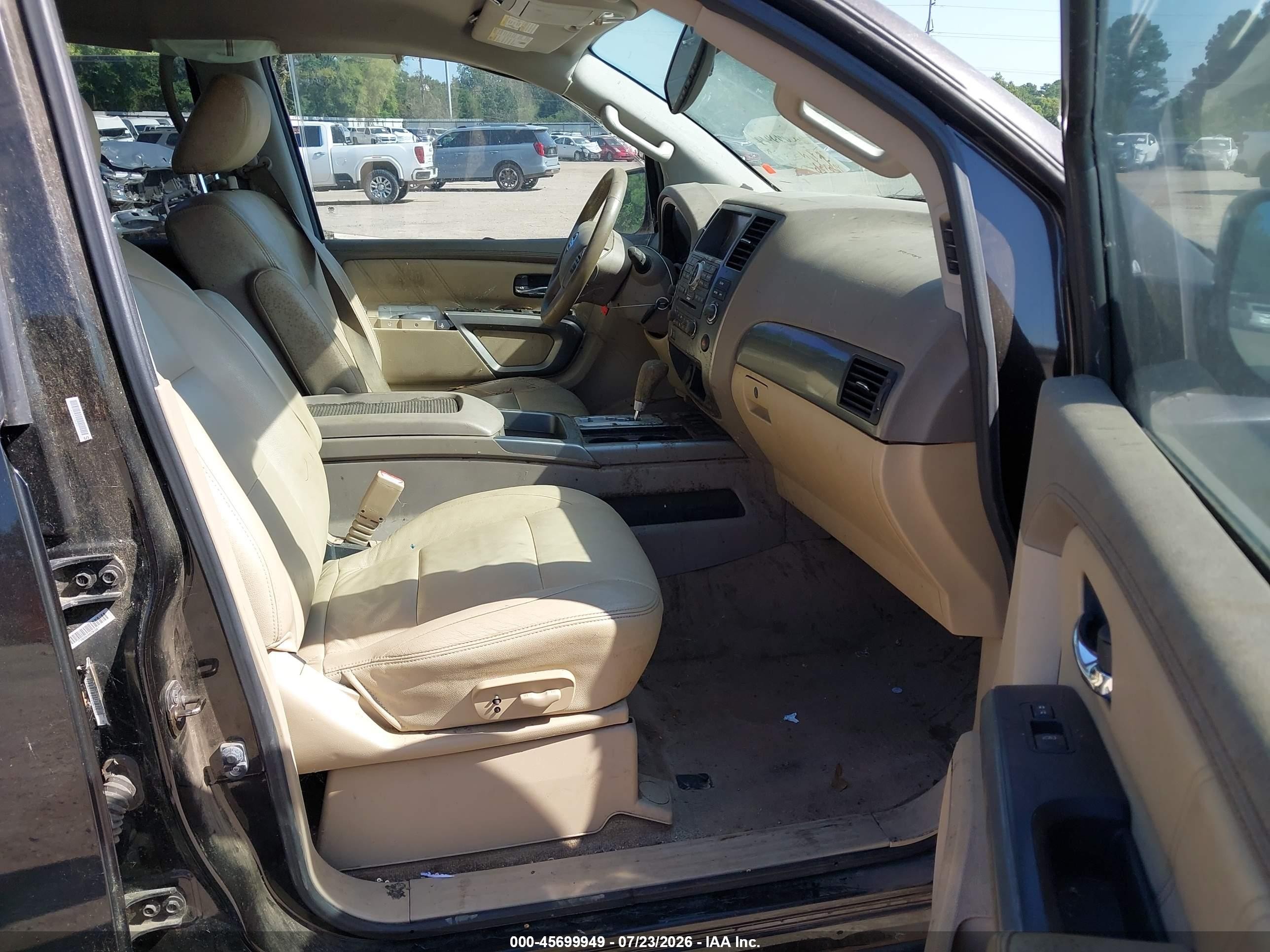 2015 Nissan Armada Sv Dark Brown vin: 5N1BA0ND5FN603101