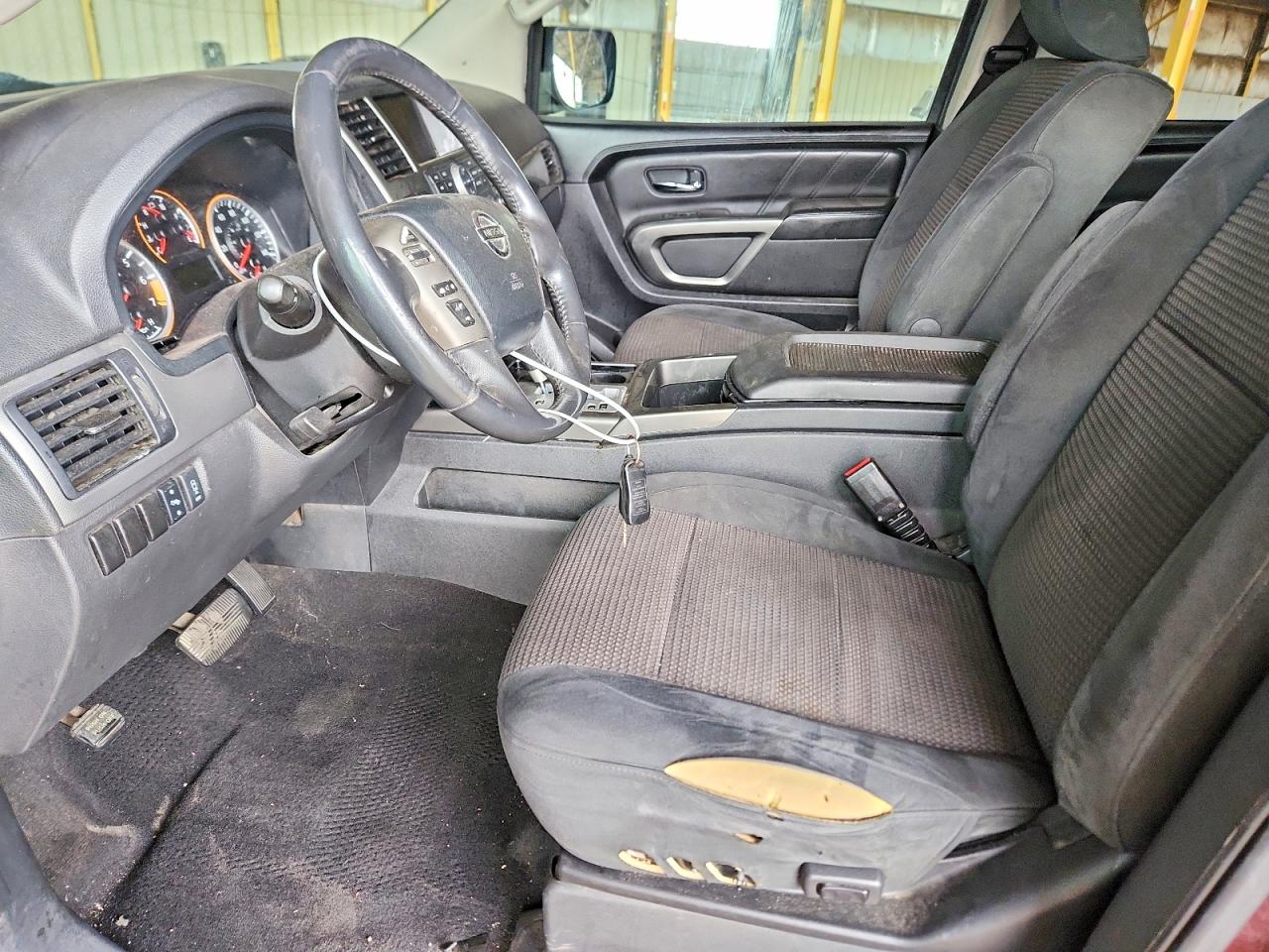 2015 Nissan Armada Sv Burgundy vin: 5N1BA0ND5FN622893