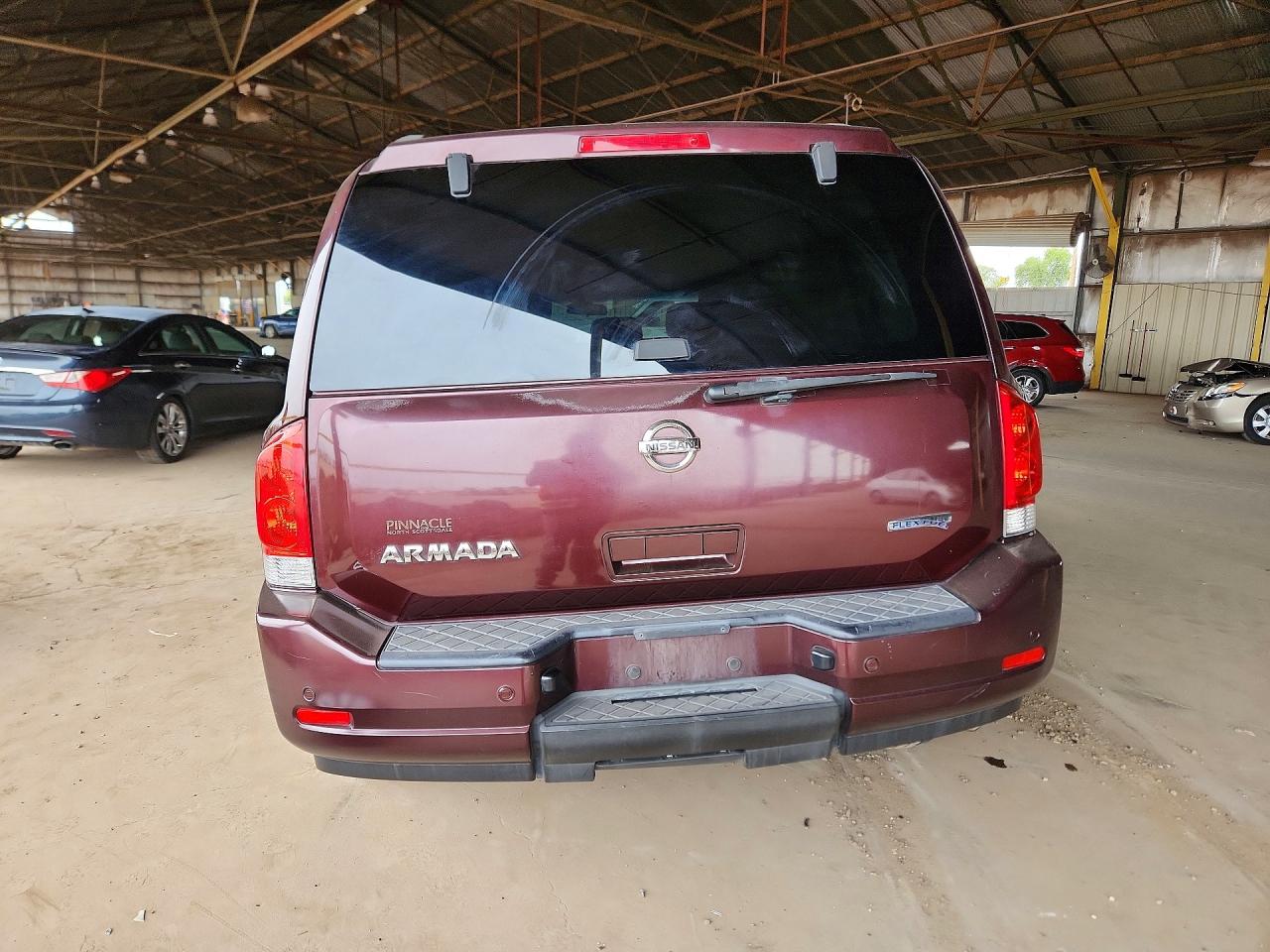 2015 Nissan Armada Sv Burgundy vin: 5N1BA0ND5FN622893