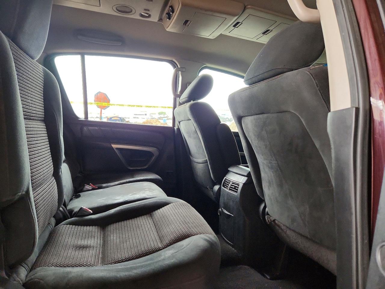 2015 Nissan Armada Sv Burgundy vin: 5N1BA0ND5FN622893