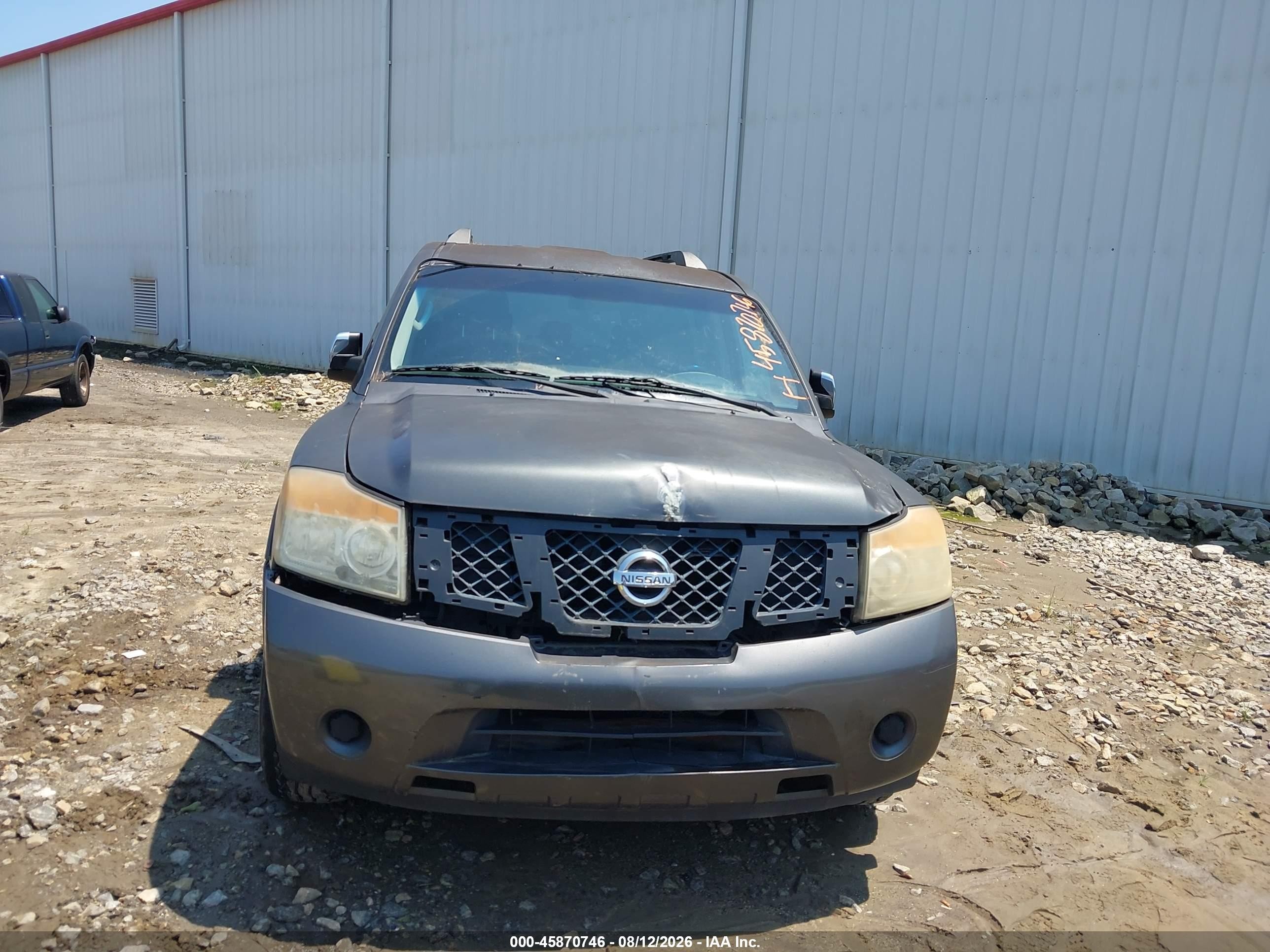 2010 Nissan Armada Se Black vin: 5N1BA0ND6AN605254