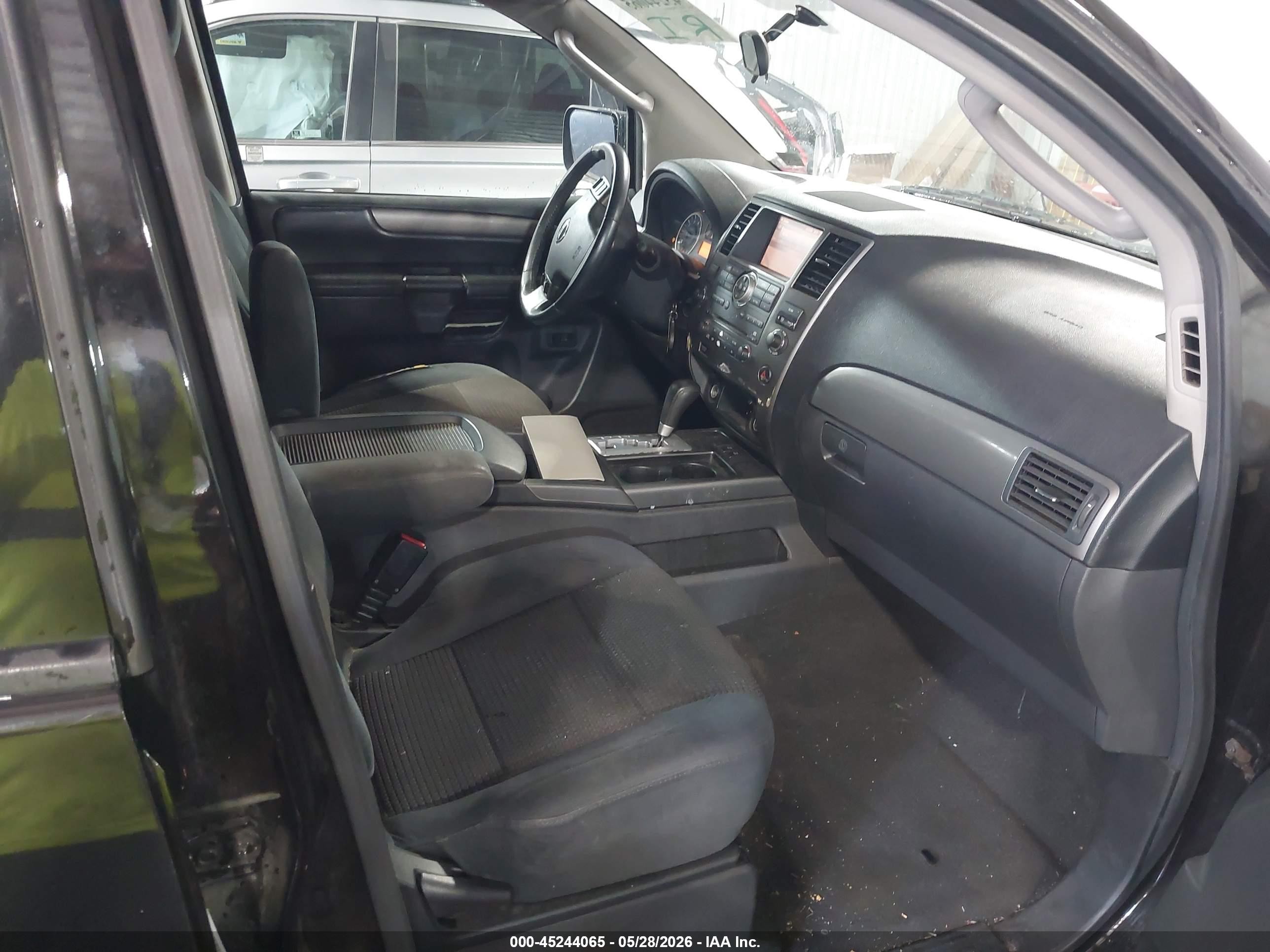 2011 Nissan Armada Sv Black vin: 5N1BA0ND6BN609919