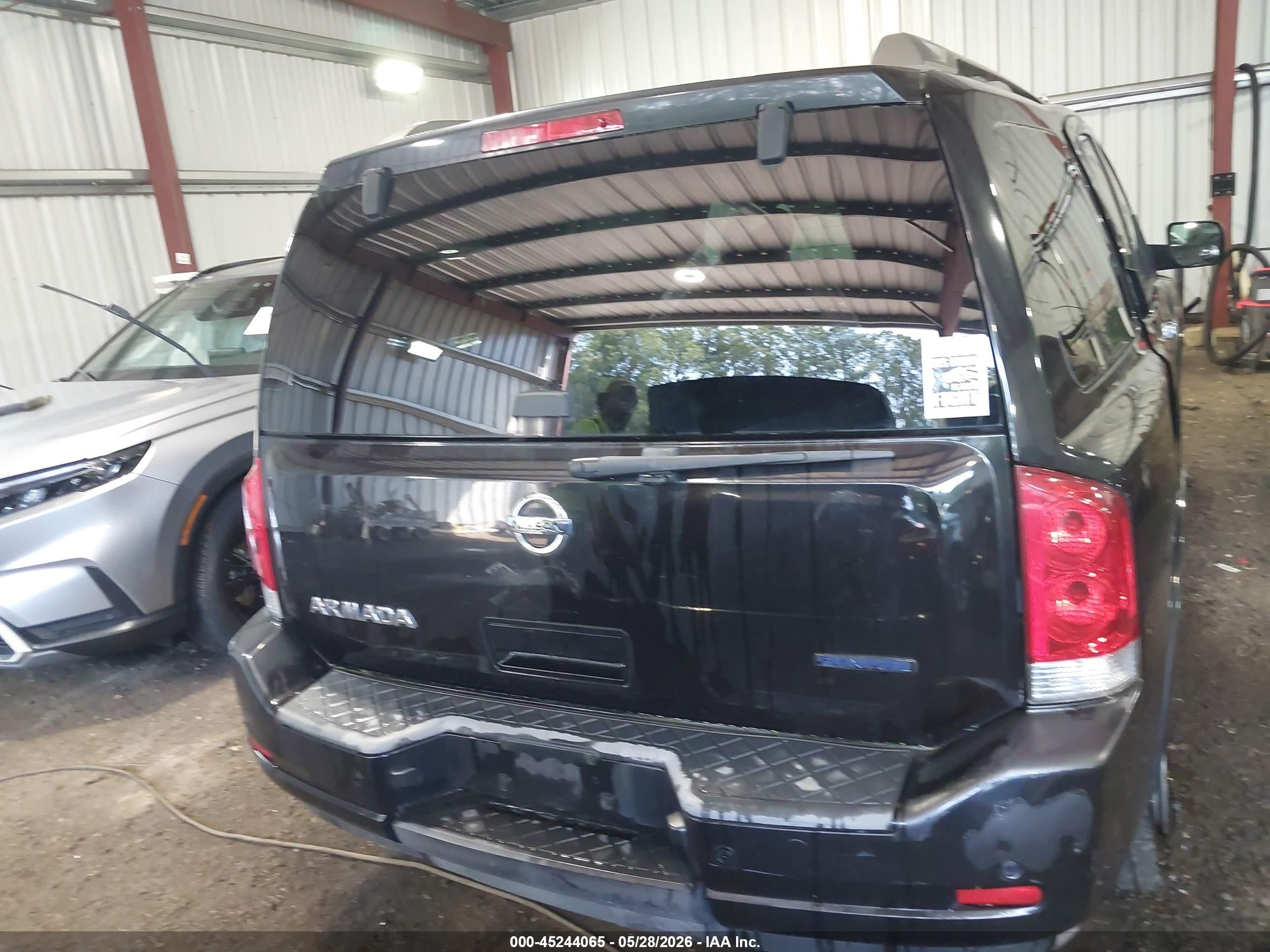2011 Nissan Armada Sv Black vin: 5N1BA0ND6BN609919