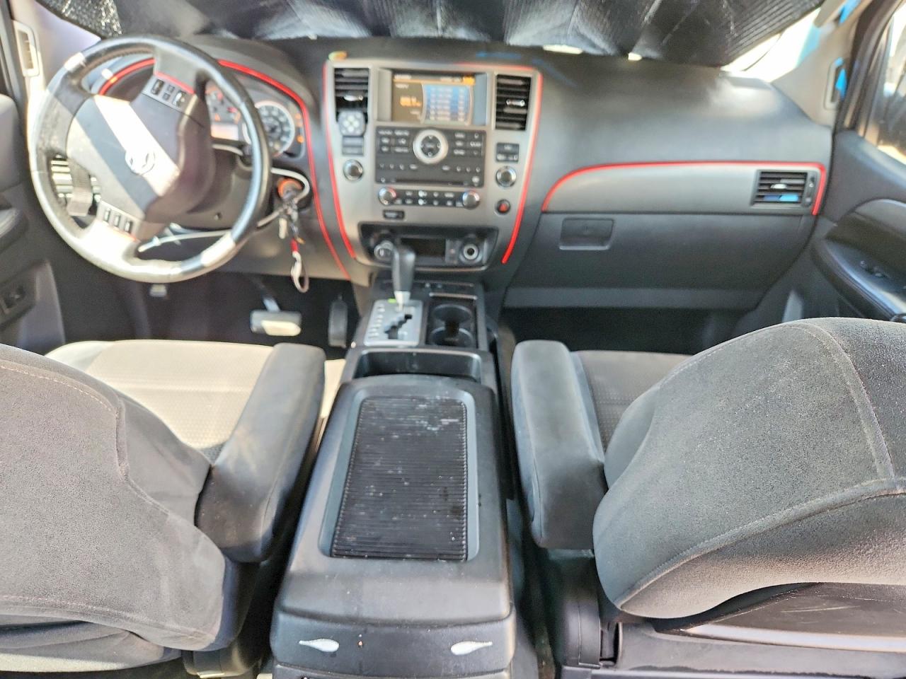 2012 Nissan Armada Sv/sl/platinum Black vin: 5N1BA0ND6CN620825