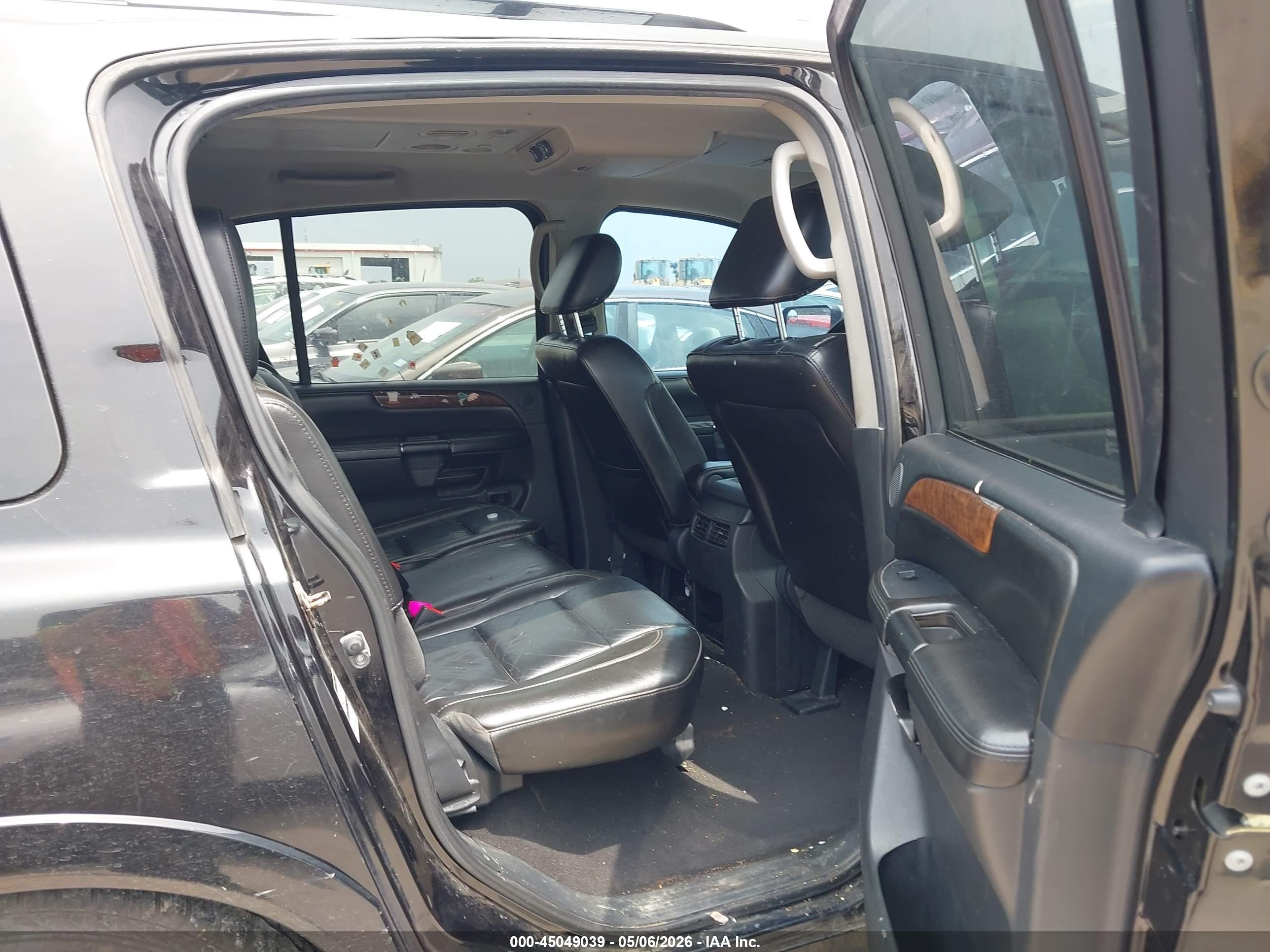 2014 Nissan Armada Sl Black vin: 5N1BA0ND6EN611996