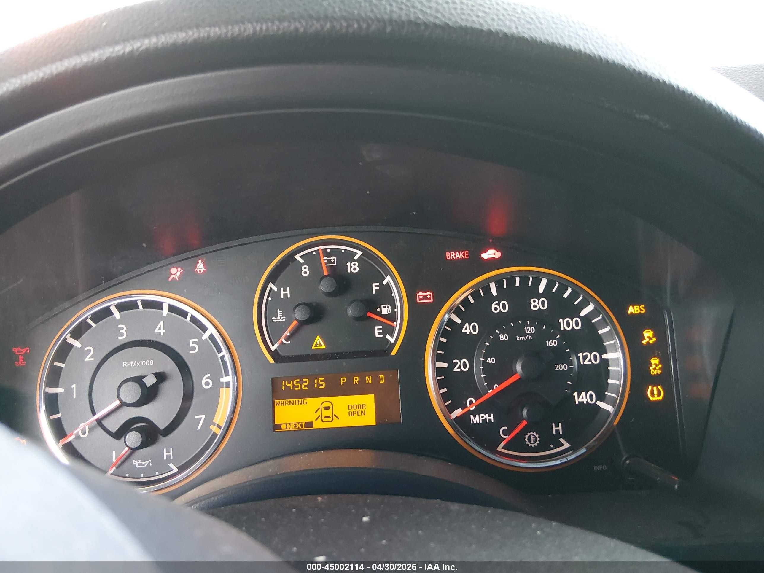 2015 Nissan Armada Sl White vin: 5N1BA0ND6FN619632