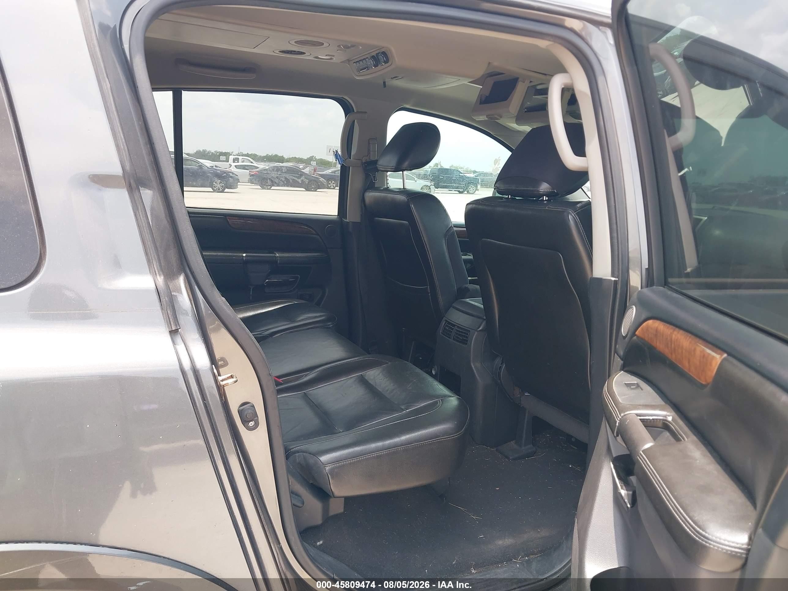 2010 Nissan Armada Titanium Gray vin: 5N1BA0ND7AN620751