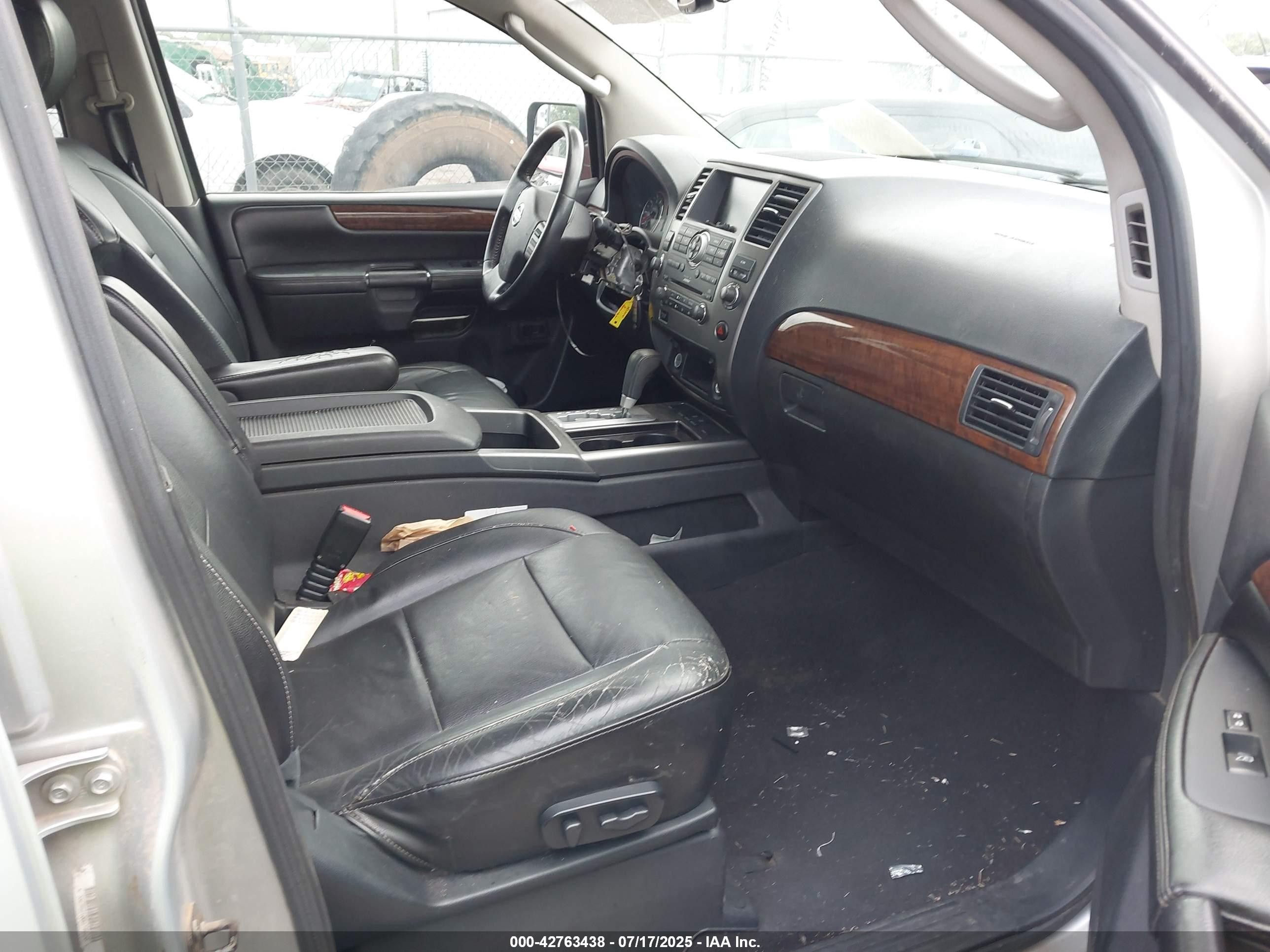 2011 Nissan Armada Sl Серебряный vin: 5N1BA0ND7BN601263