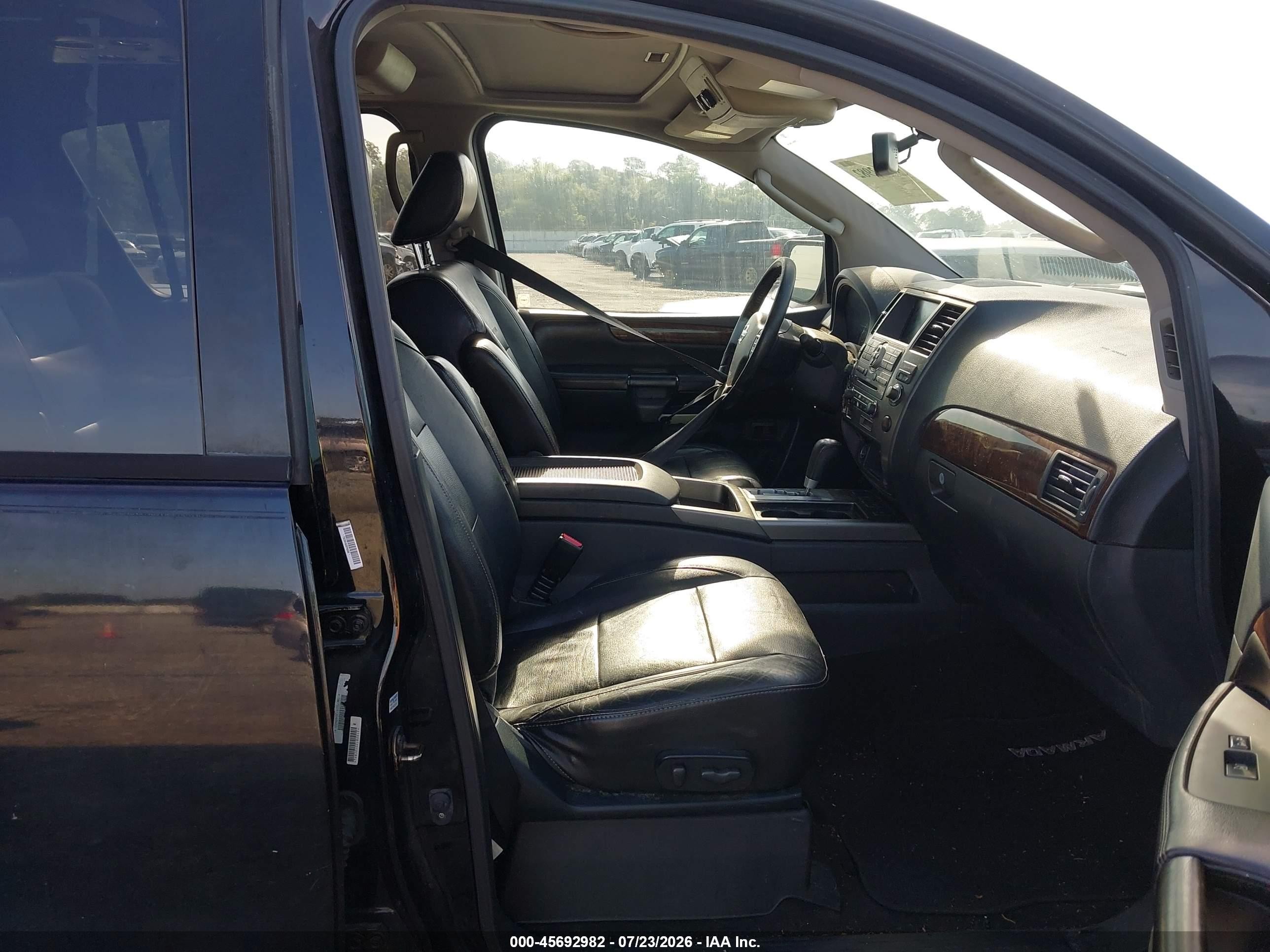 2011 Nissan Armada Platinum Black vin: 5N1BA0ND7BN616880