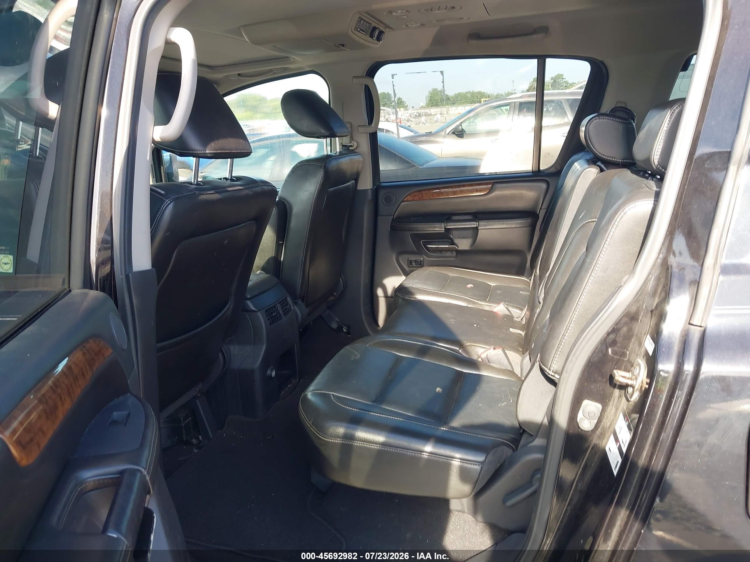 2011 Nissan Armada Platinum Black vin: 5N1BA0ND7BN616880