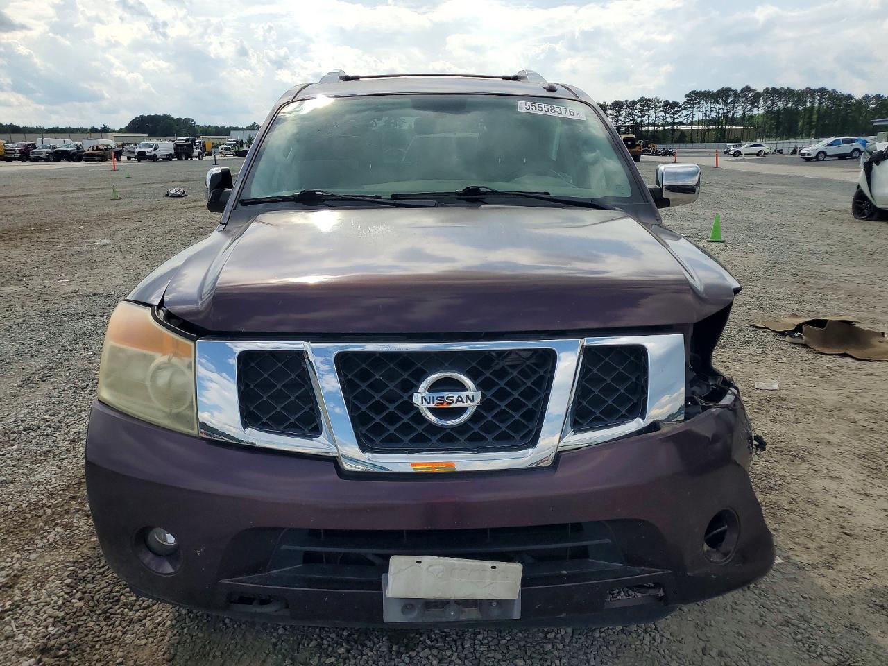 2013 Nissan Armada Sv Burgundy vin: 5N1BA0ND7DN602559