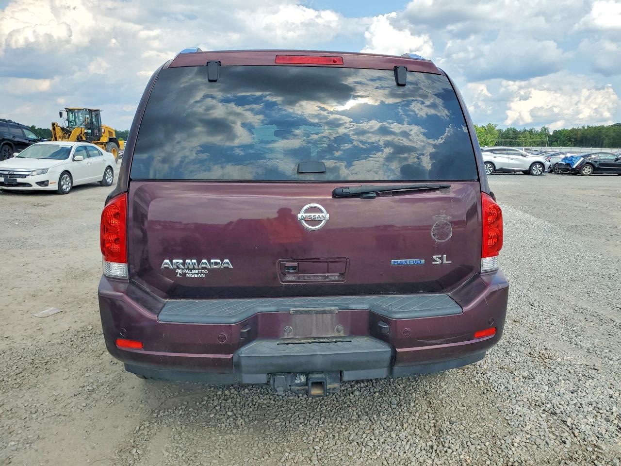 2013 Nissan Armada Sv Burgundy vin: 5N1BA0ND7DN602559