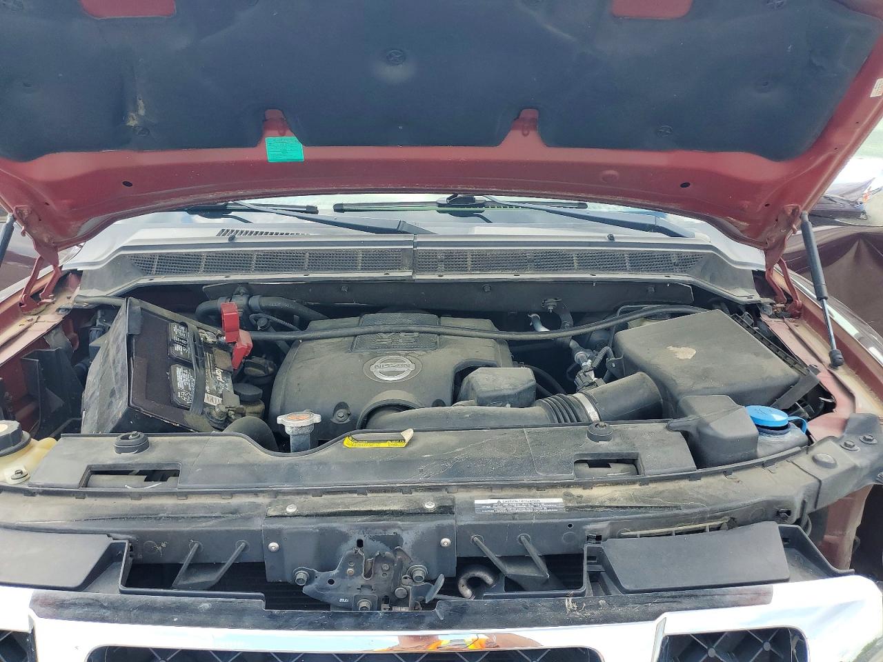 2013 Nissan Armada Sv Burgundy vin: 5N1BA0ND7DN602559